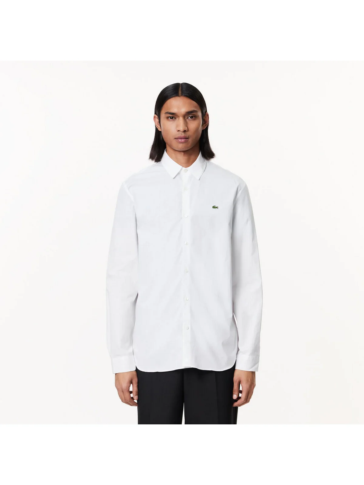 LACOSTE Camicia Uomo CH5620 001 Bianco - Image 4