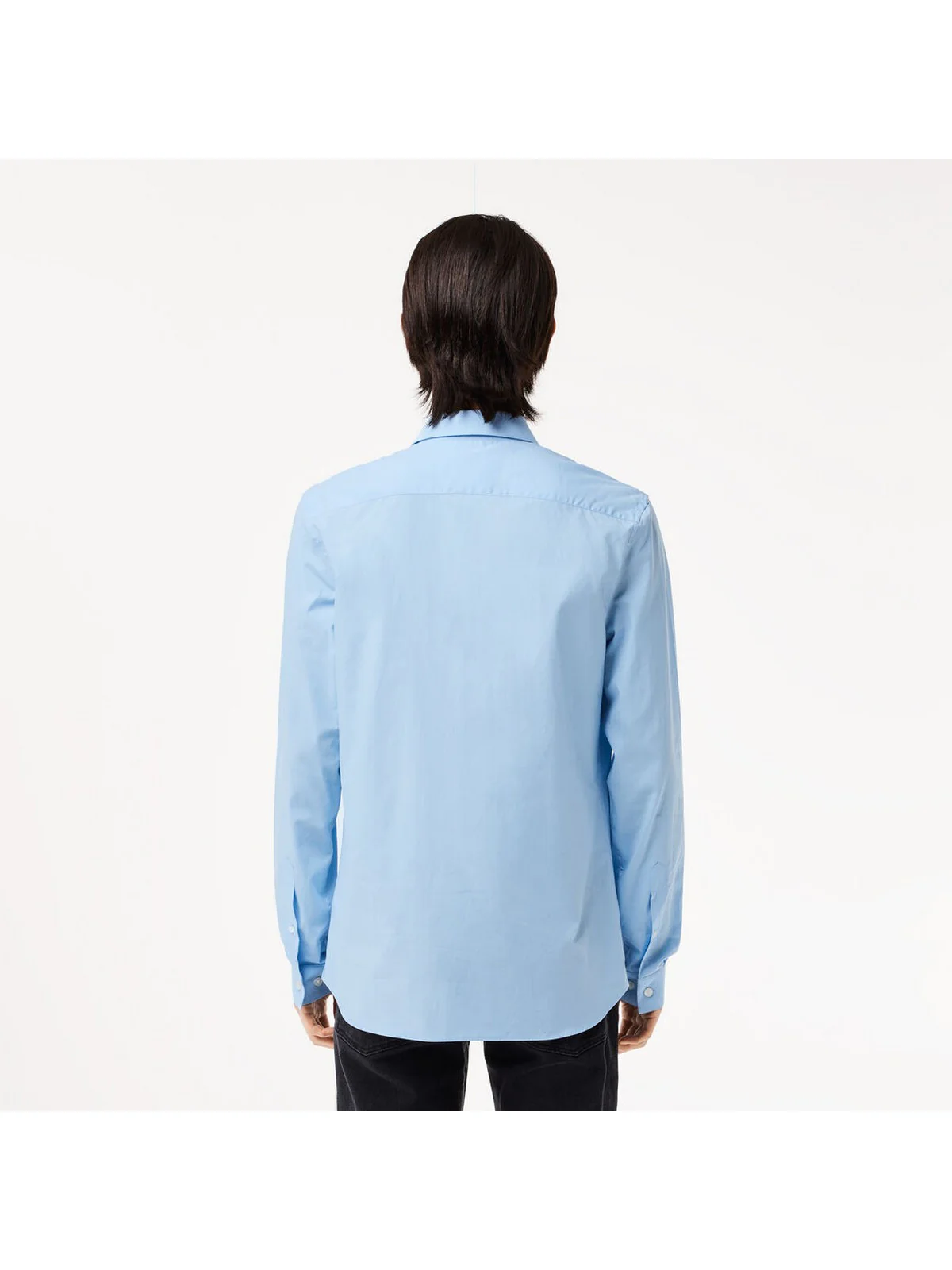 LACOSTE Camicia Uomo CH5620 HBP AZZURRO - Image 3