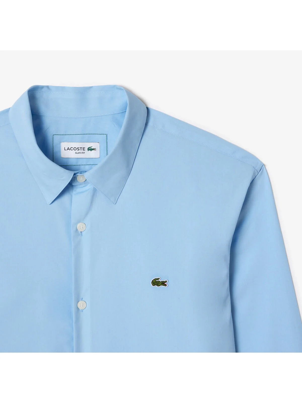 LACOSTE Camicia Uomo CH5620 HBP AZZURRO - Image 4