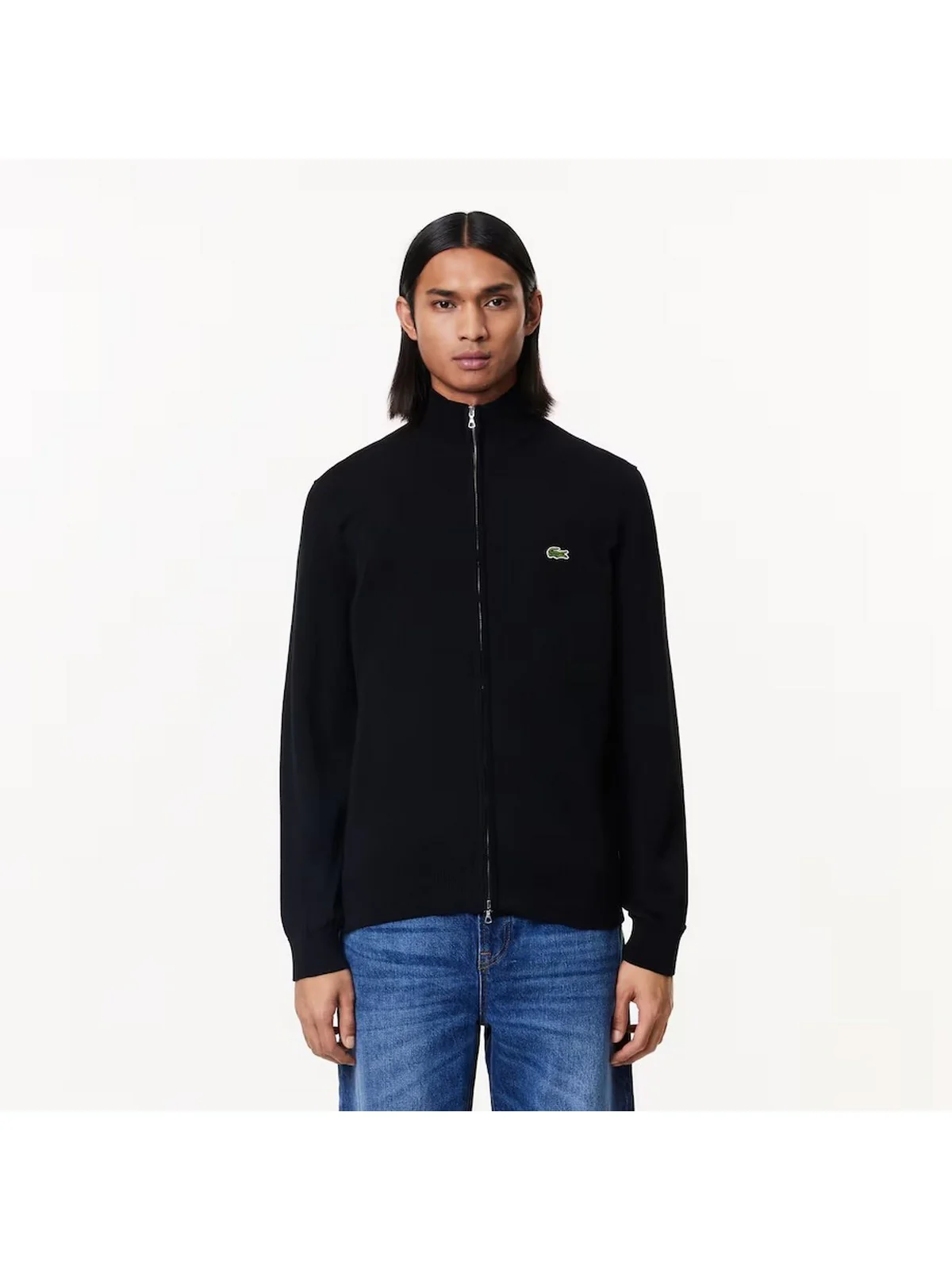 LACOSTE Cardigan Uomo  AH1957 031 Nero - Image 2