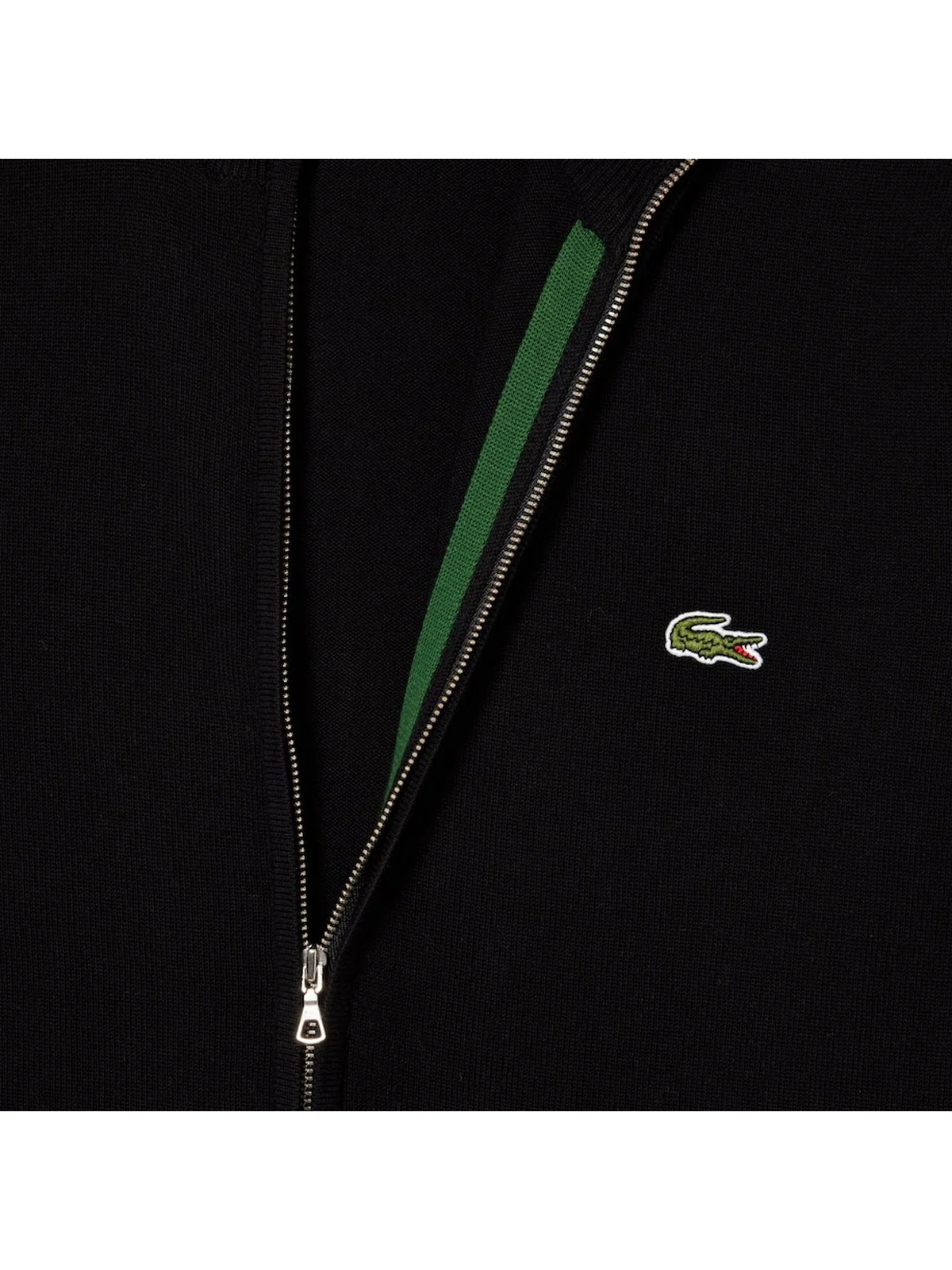 LACOSTE Cardigan Uomo  AH1957 031 Nero - Image 5