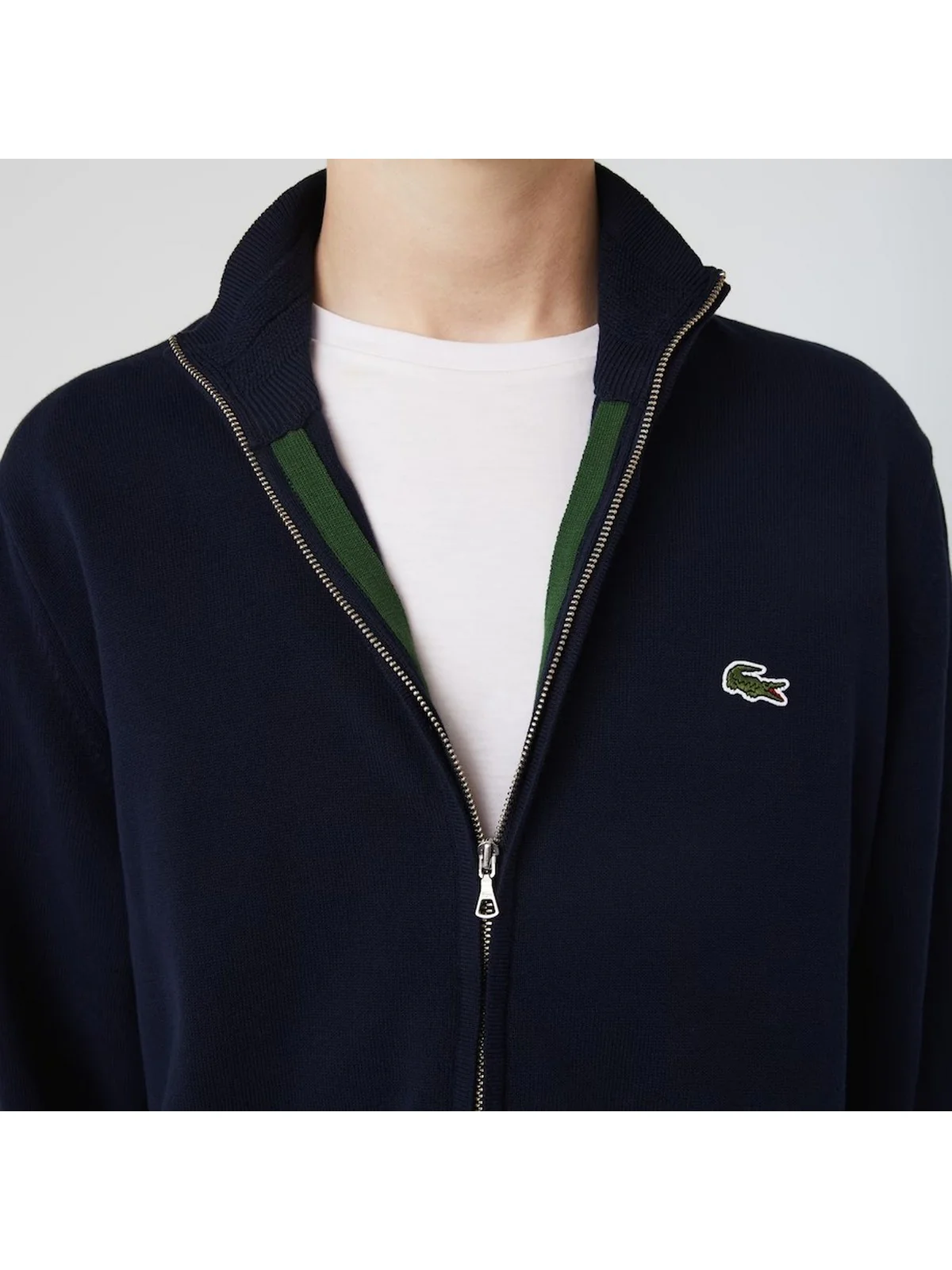 LACOSTE Cardigan Uomo  AH1957 166 Blu - Image 4