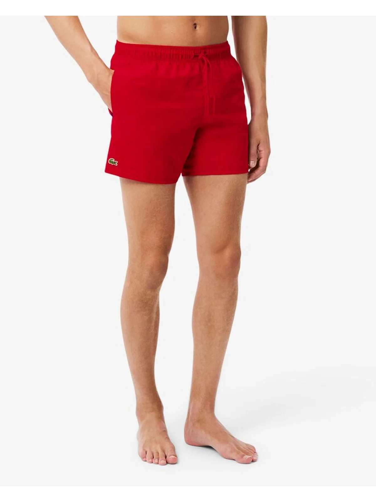 LACOSTE Costume da bagno Uomo  MH6270 8UN Rosso - Image 3