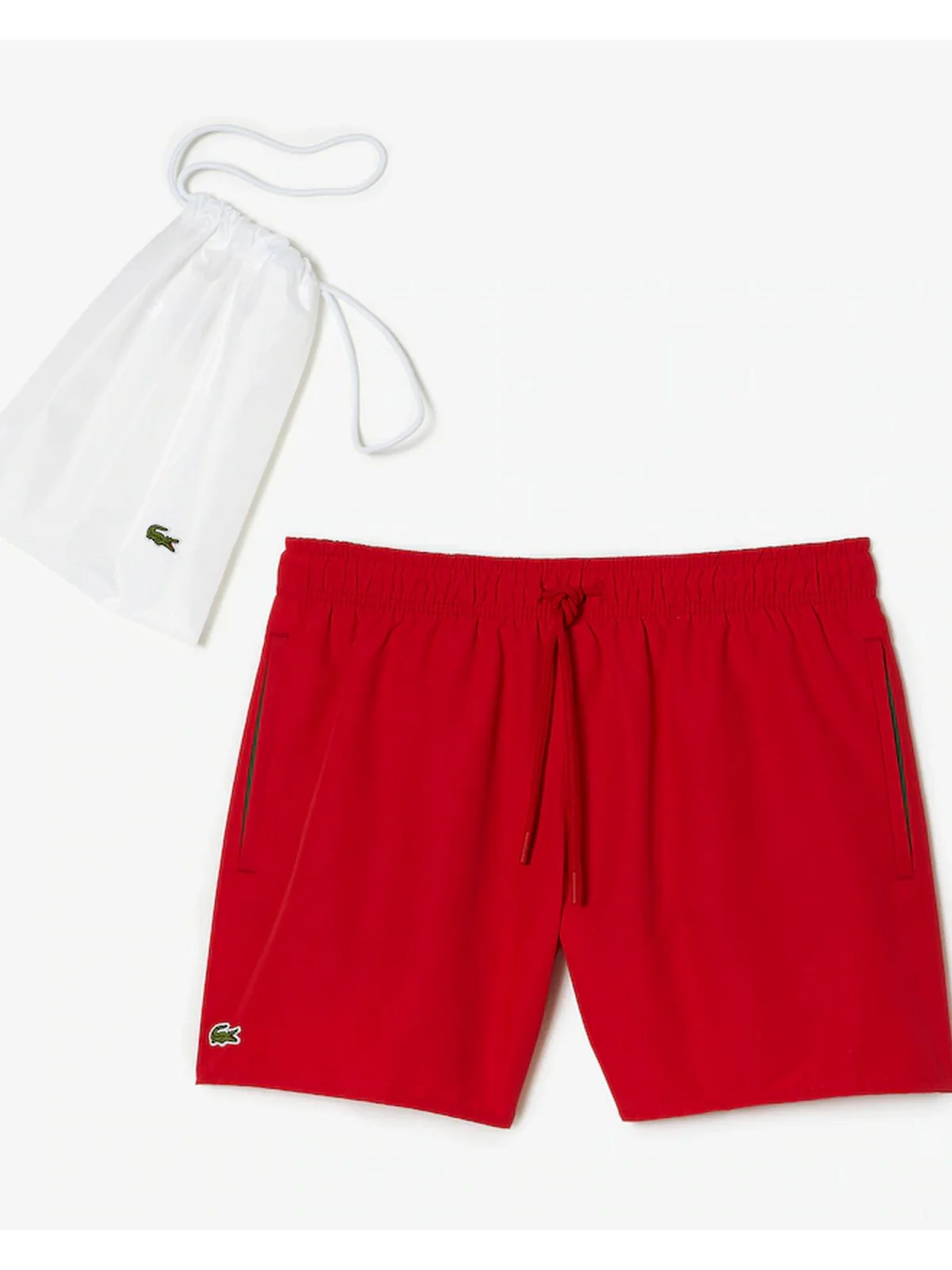 LACOSTE Costume da bagno Uomo  MH6270 8UN Rosso - Image 6