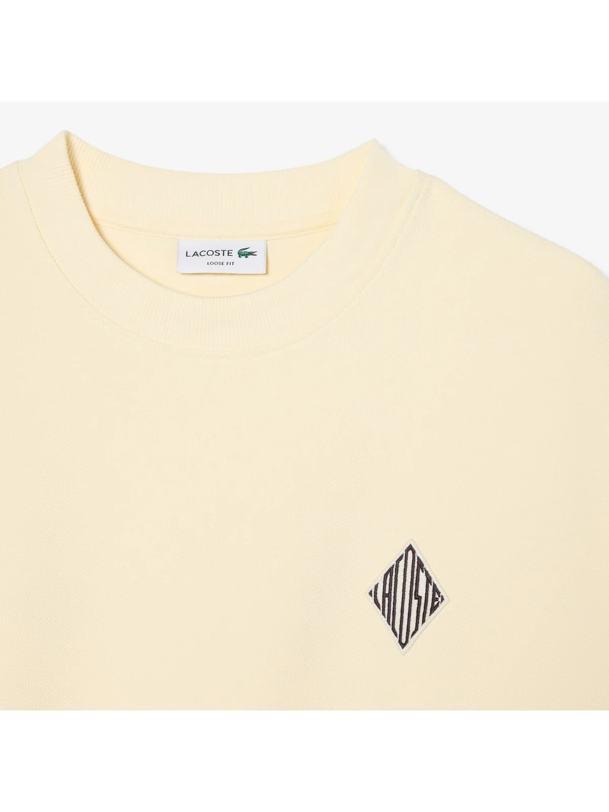 LACOSTE Felpa Donna  SH0035 S7G Beige - Image 4