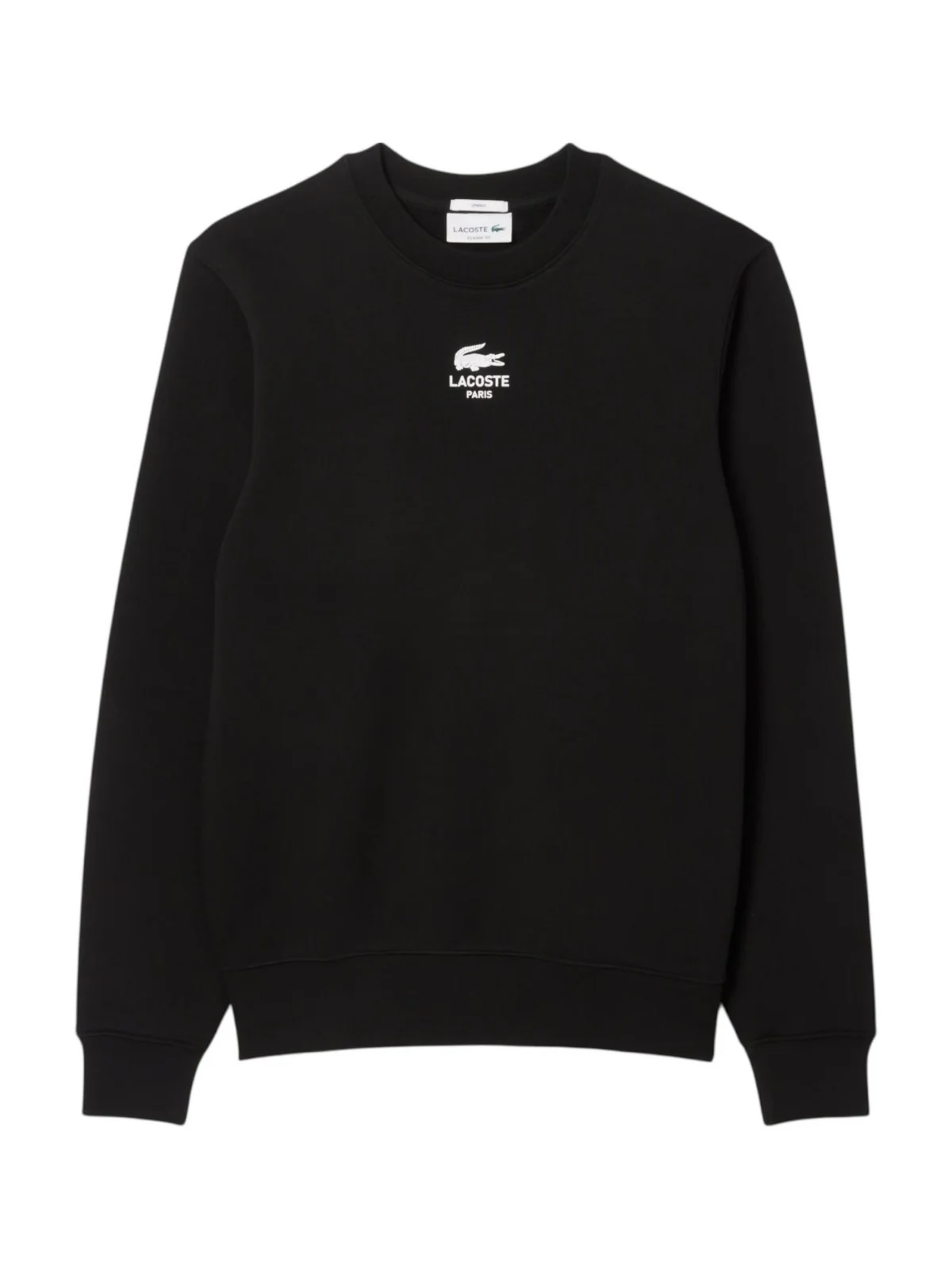 LACOSTE Felpa Uomo SH2736 031 Nero