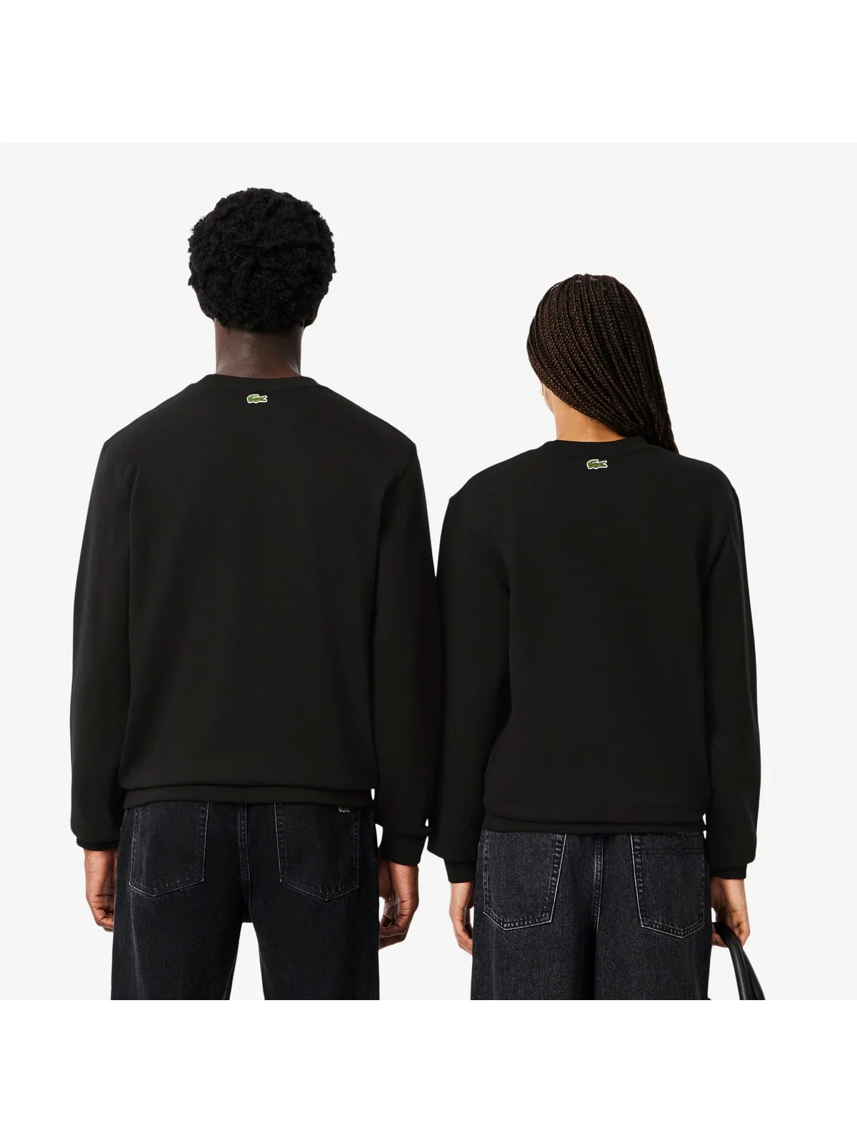 LACOSTE Felpa Uomo SH2736 031 Nero - Image 3