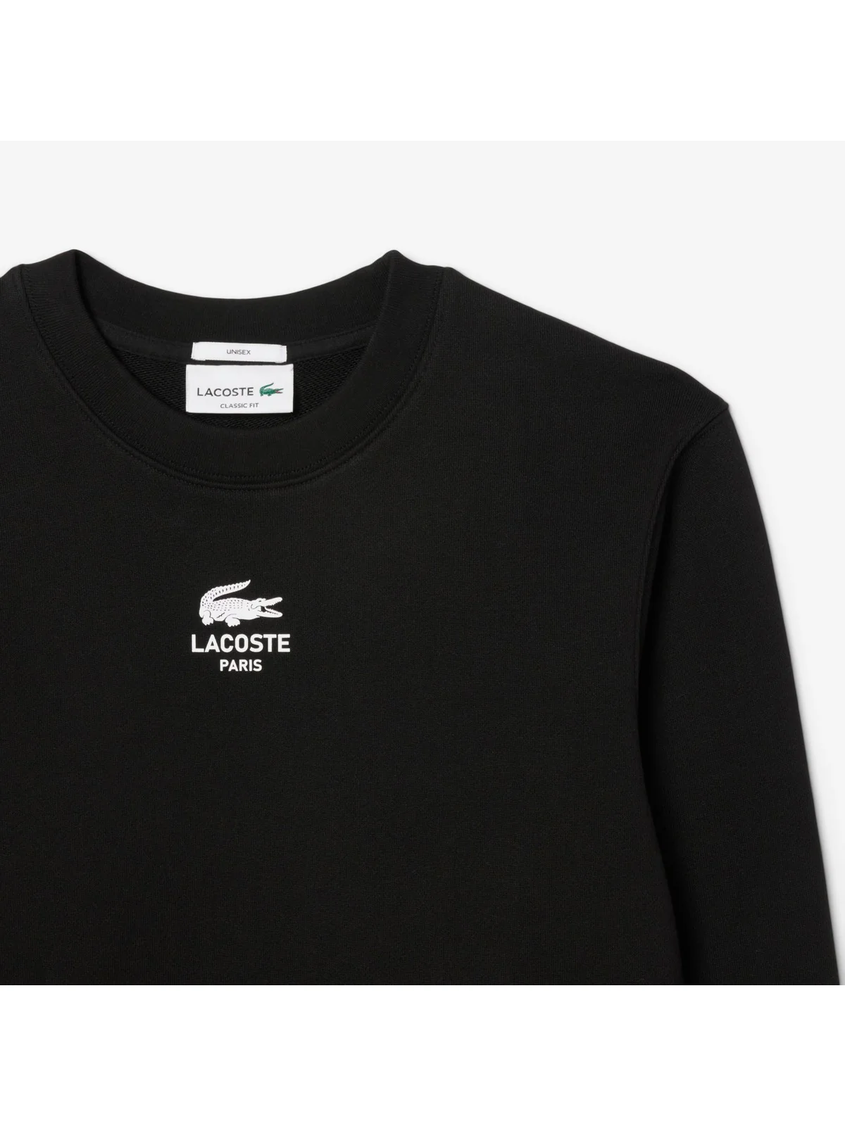 LACOSTE Felpa Uomo SH2736 031 Nero - Image 4