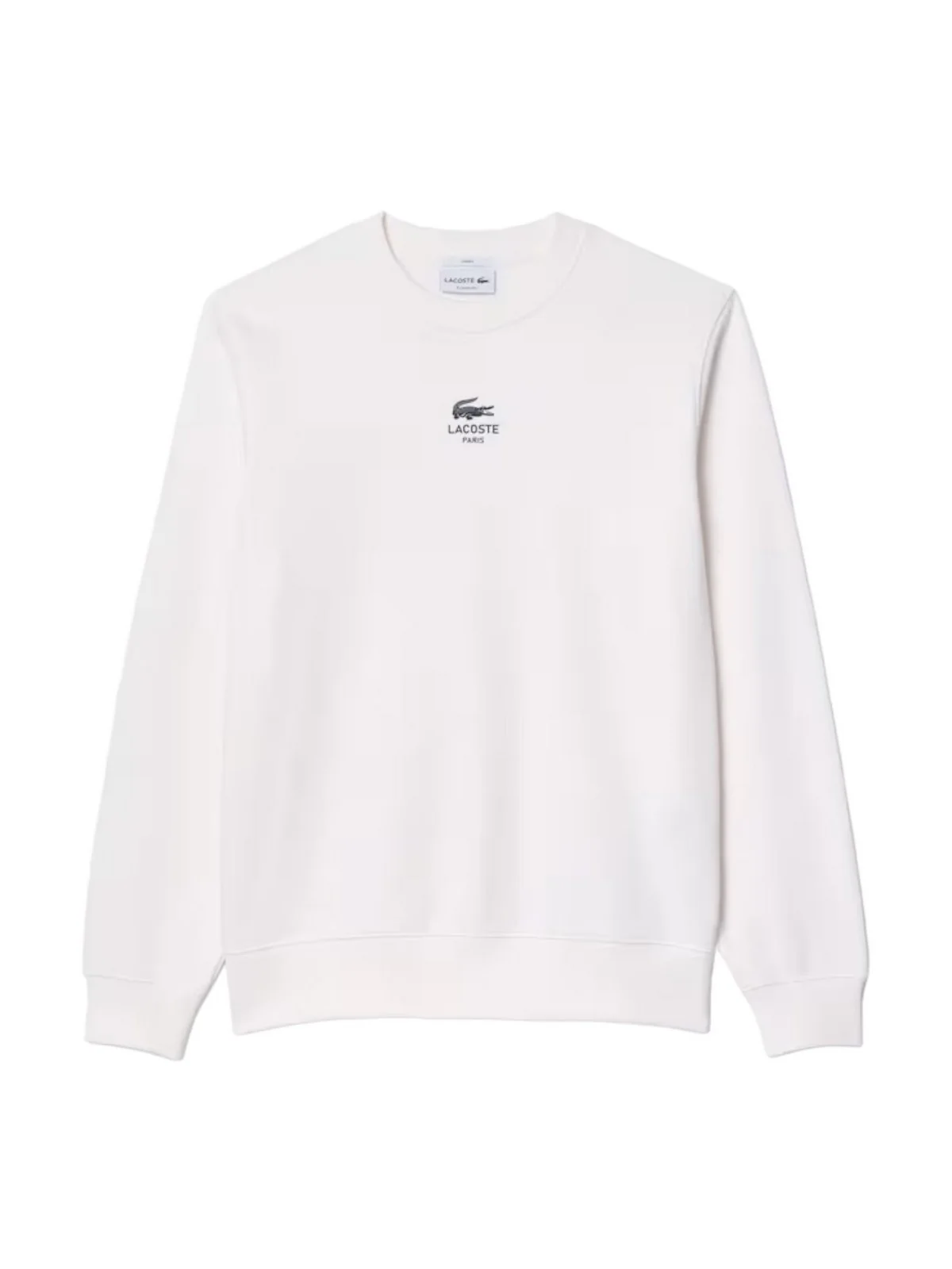 LACOSTE Felpa Uomo  SH2736 70V Bianco - Image 6