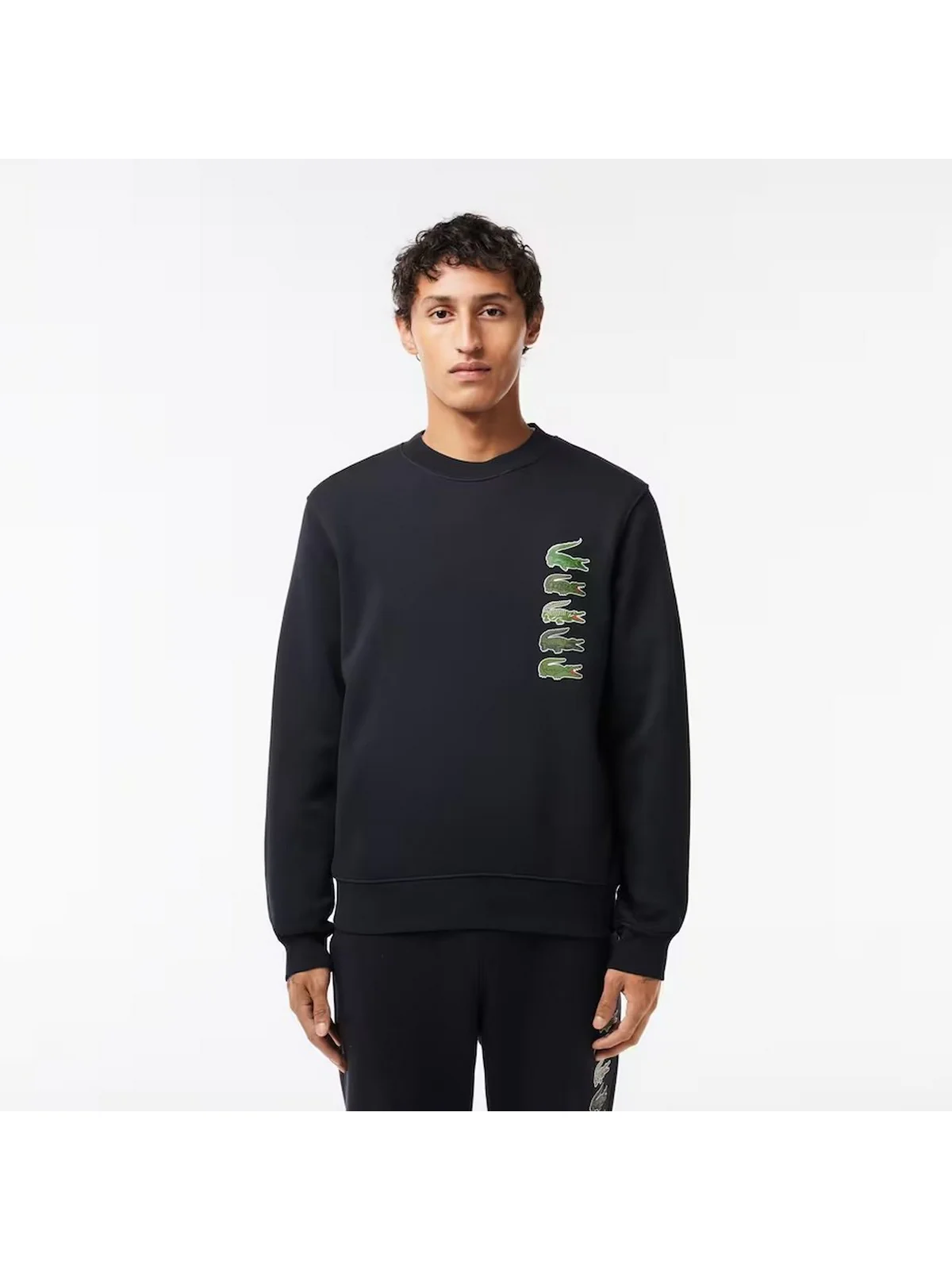 LACOSTE Felpa Uomo  SH3581 HDE Blu - Image 2