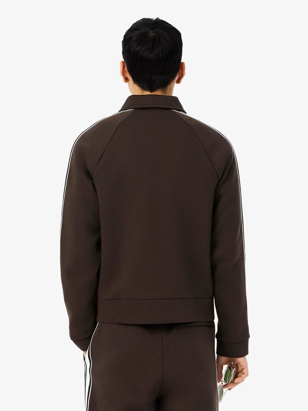 LACOSTE Felpa Uomo  SH5927 SKB Marrone - Image 6