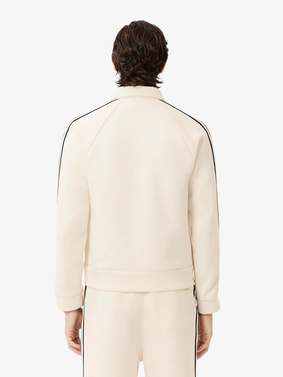 LACOSTE Felpa Uomo  SH5927 XFJ Beige - Image 3