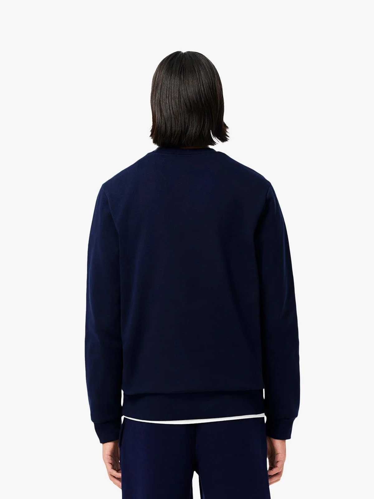 LACOSTE Felpa Uomo  SH9801 166 Blu - Image 3