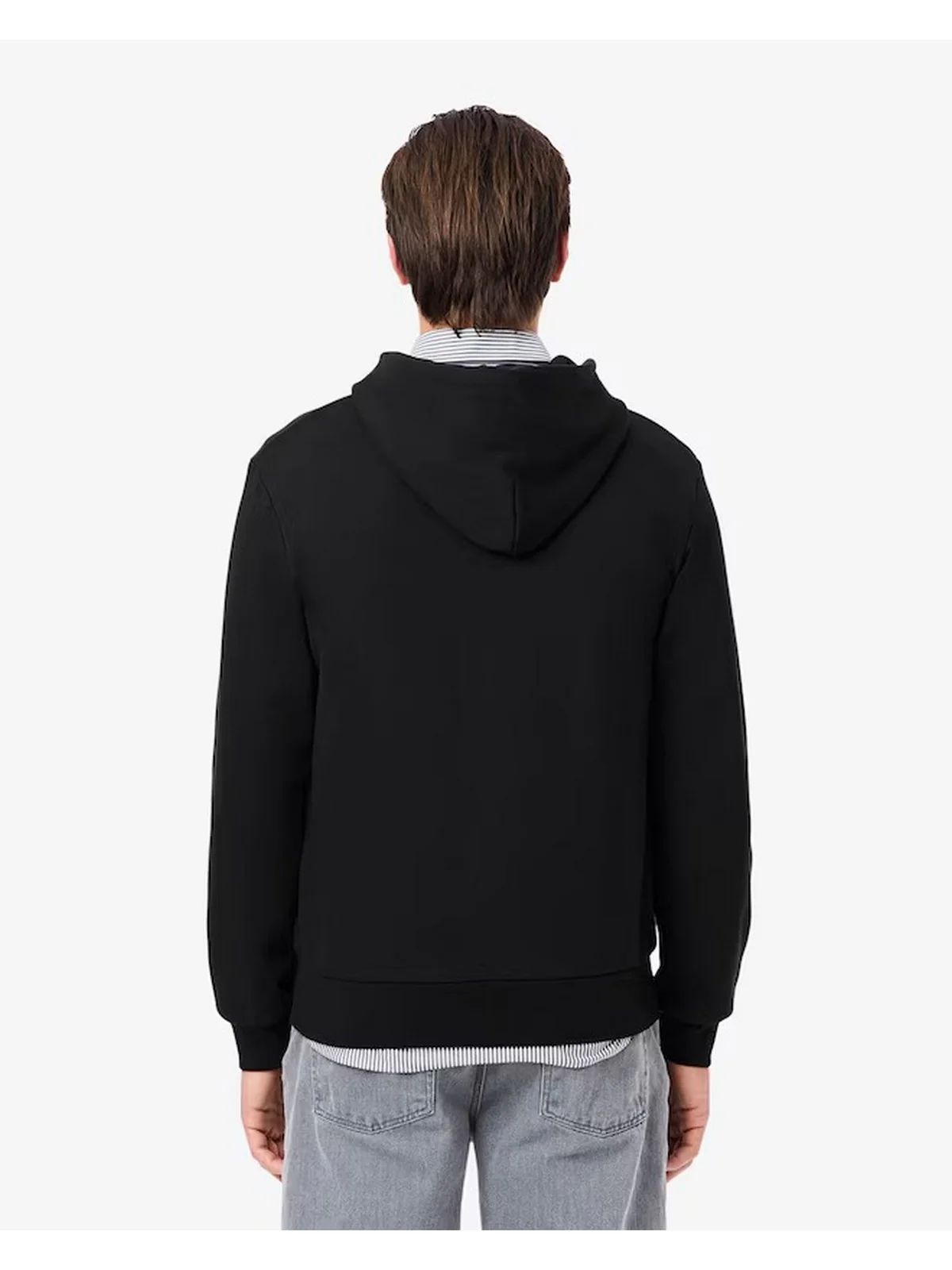 LACOSTE Felpa Uomo  SH9809 031 Nero - Image 4