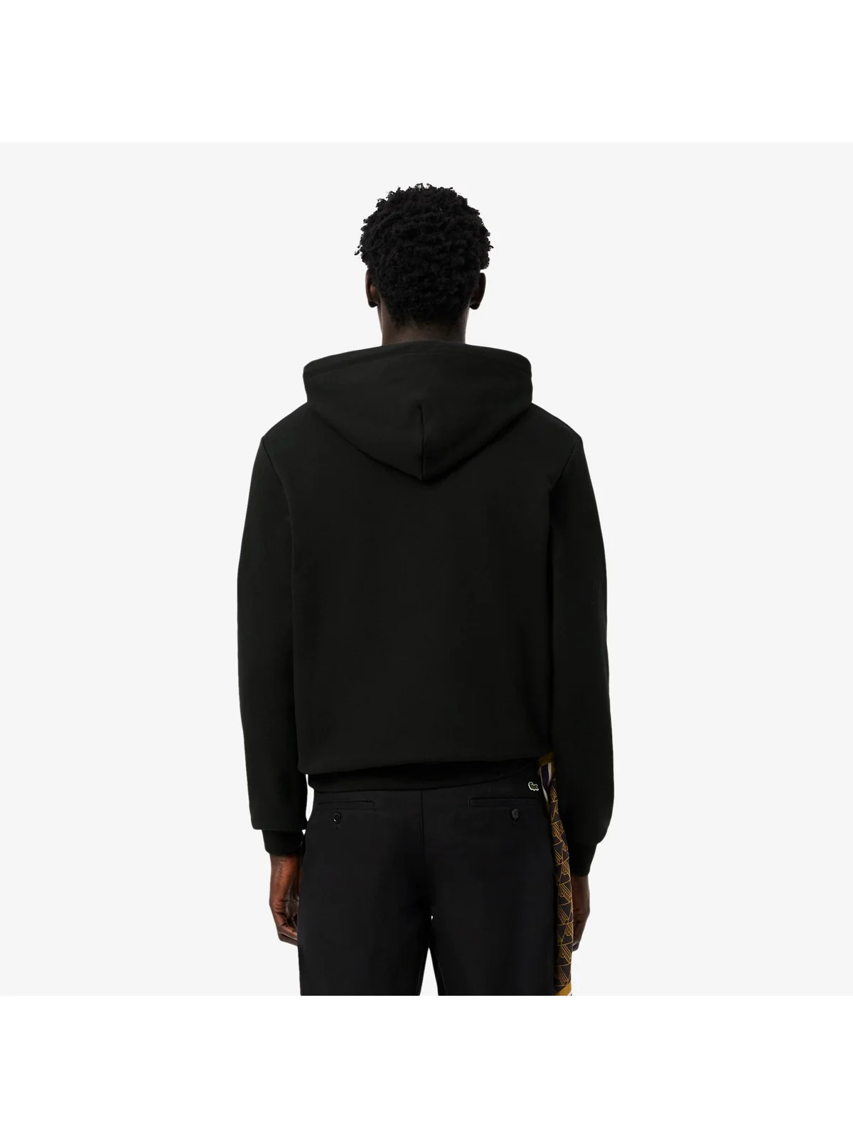 LACOSTE Felpa Uomo  SH9839 031 Nero - Image 4