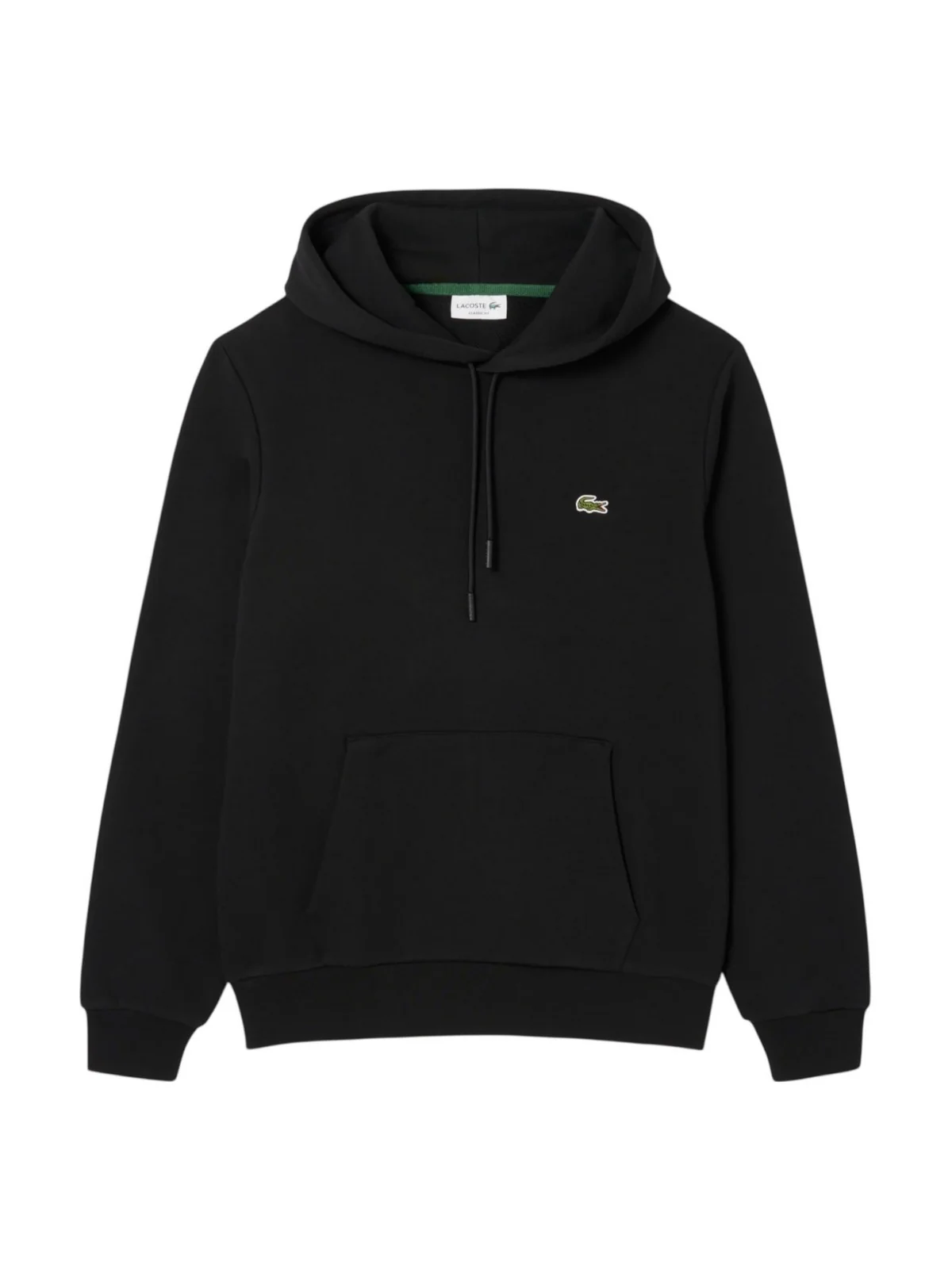LACOSTE Felpa Uomo  SH9839 031 Nero - Image 6