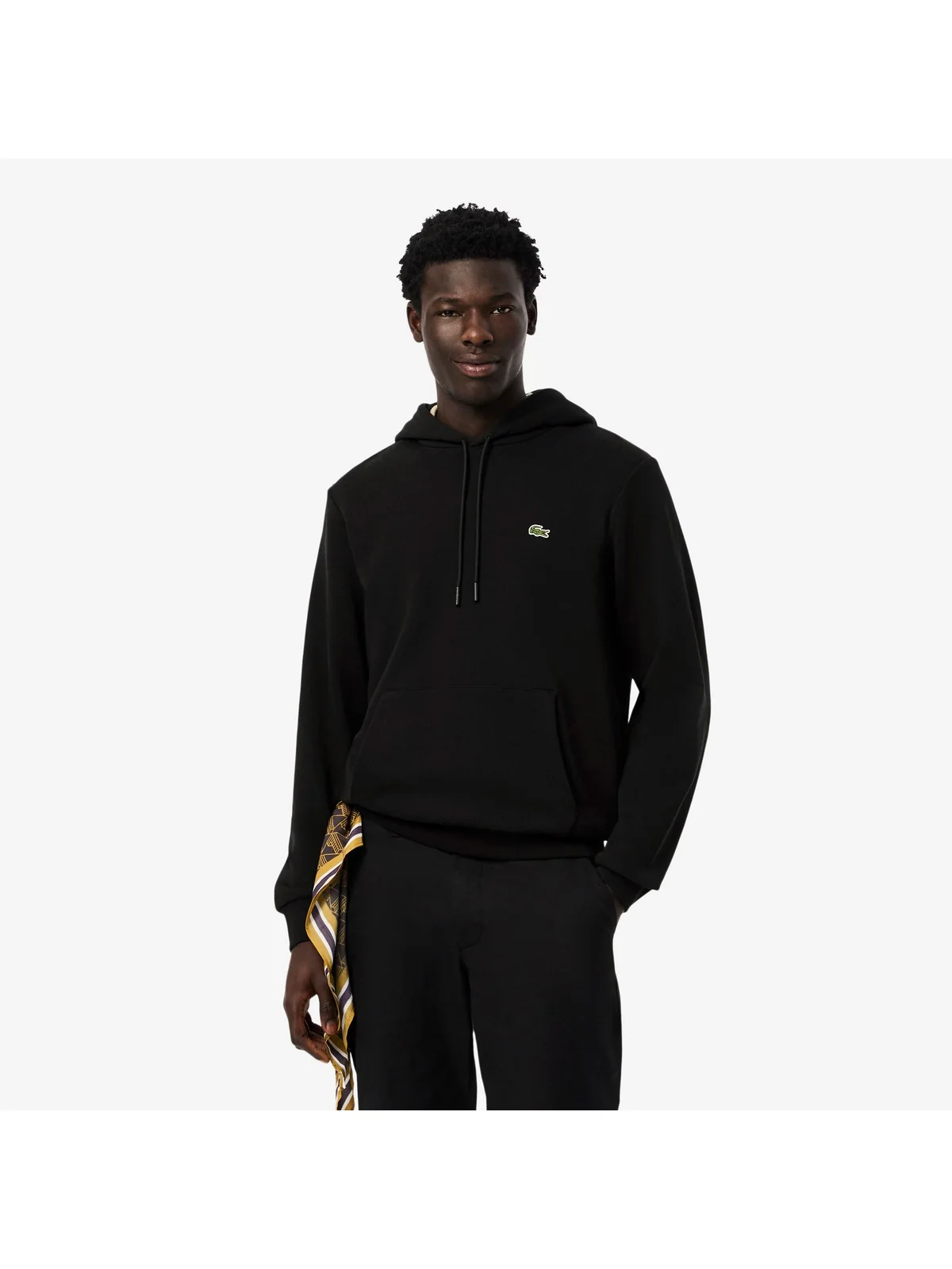LACOSTE Felpa Uomo  SH9839 031 Nero - Image 8