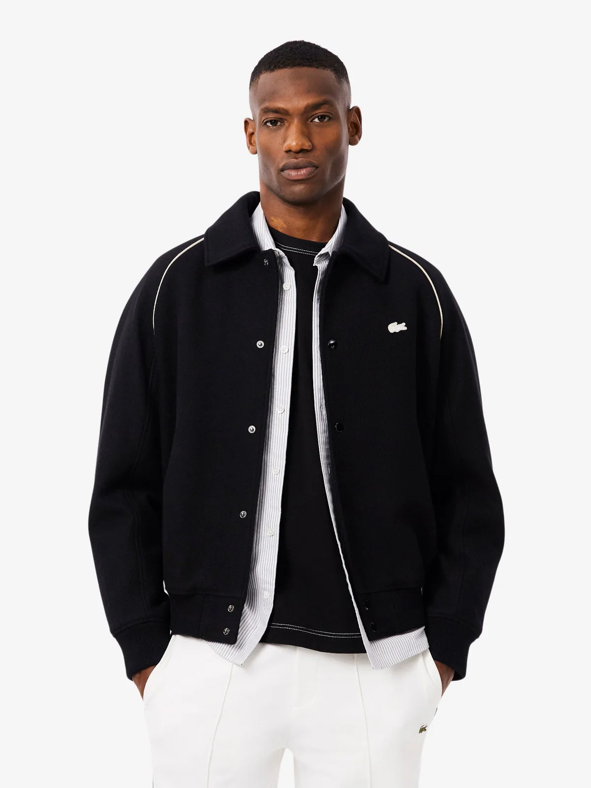 LACOSTE Giubbino Uomo  BH5841 031 Nero - Image 2