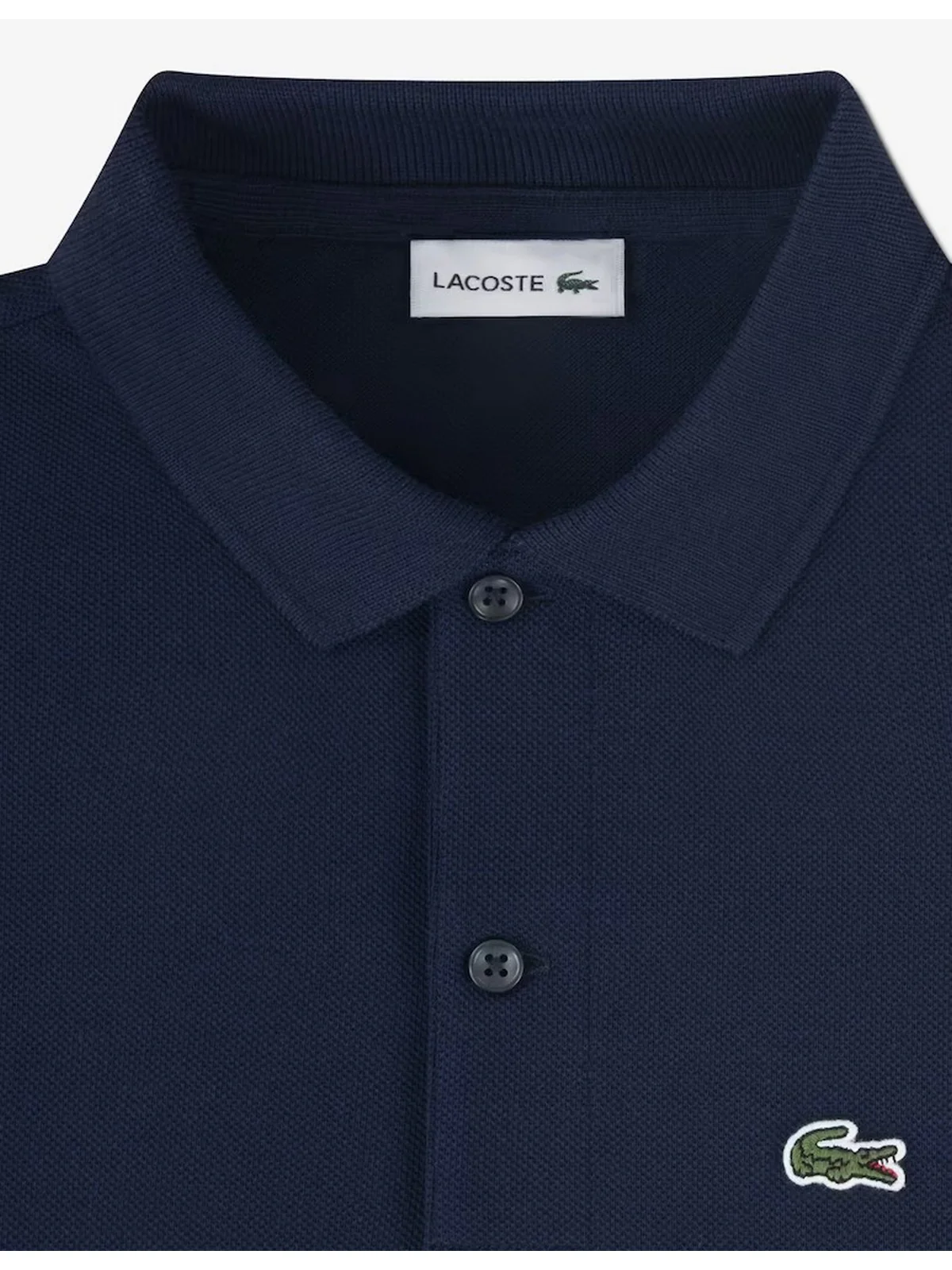 LACOSTE KIDS Polo Unisex bambino LCB NON-ORGANIC PETIT PIQUE PO 847354 UGW Blu - Image 2