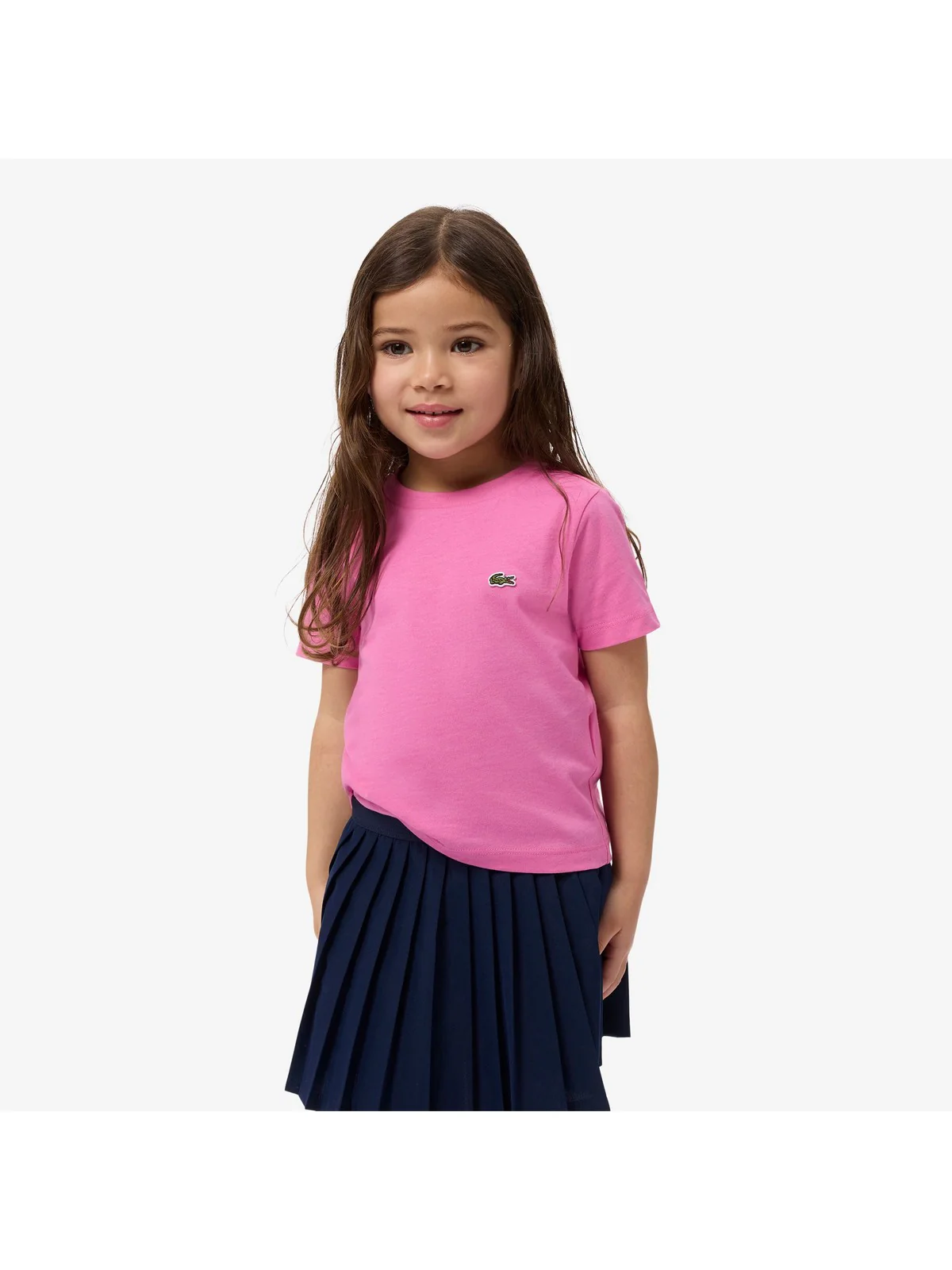 LACOSTE KIDS T-shirt Unisex bambino LCB CORE TEE 847025 GLH Rosa - Image 3