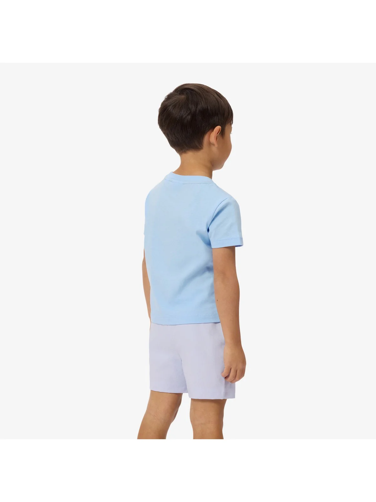 LACOSTE KIDS T-shirt Unisex bambino LCB CORE TEE 847025 HBP AZZURRO - Image 2