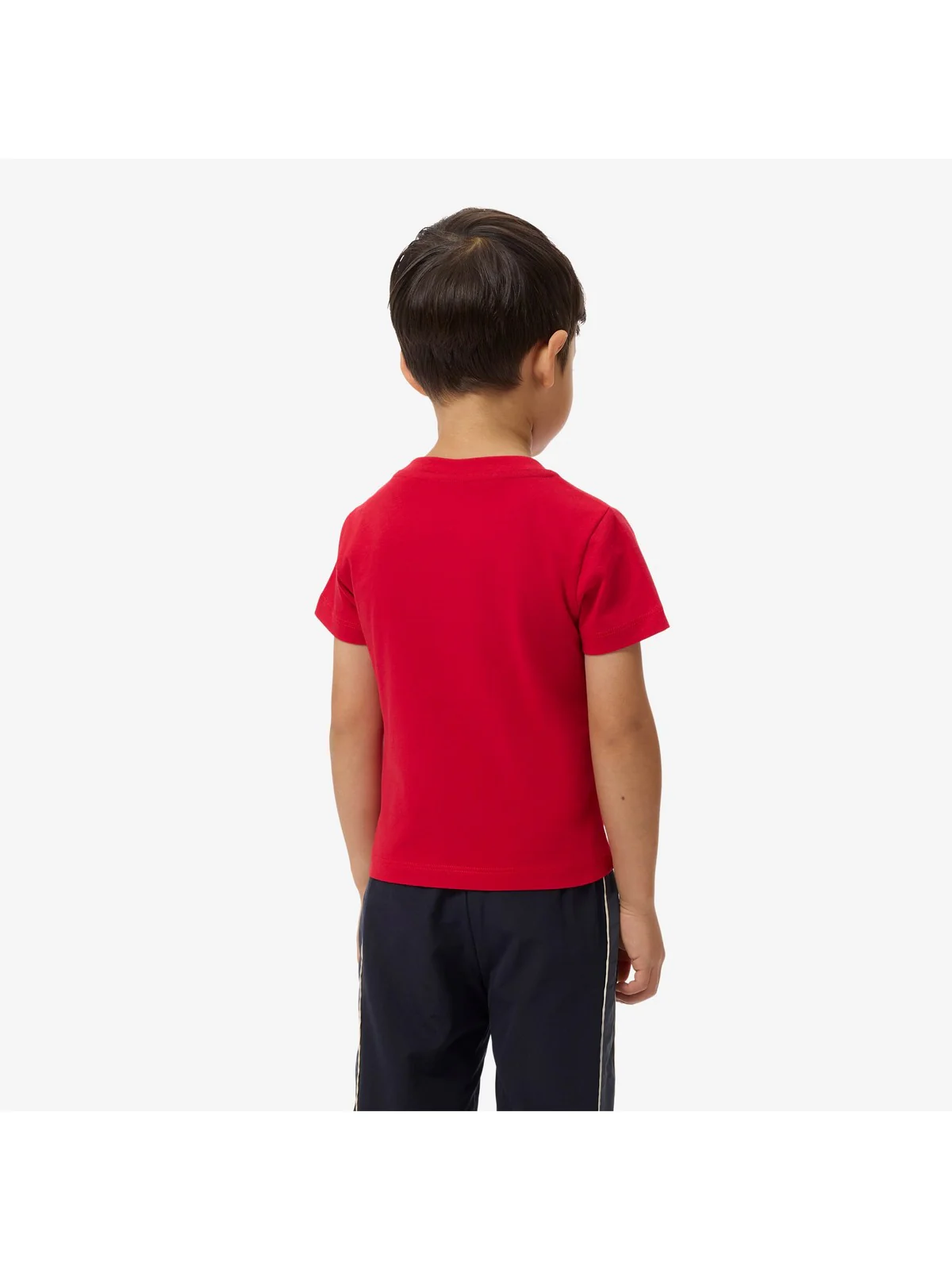 LACOSTE KIDS T-shirt Unisex bambino LCB CORE TEE 847025 RCJ Rosso - Image 4