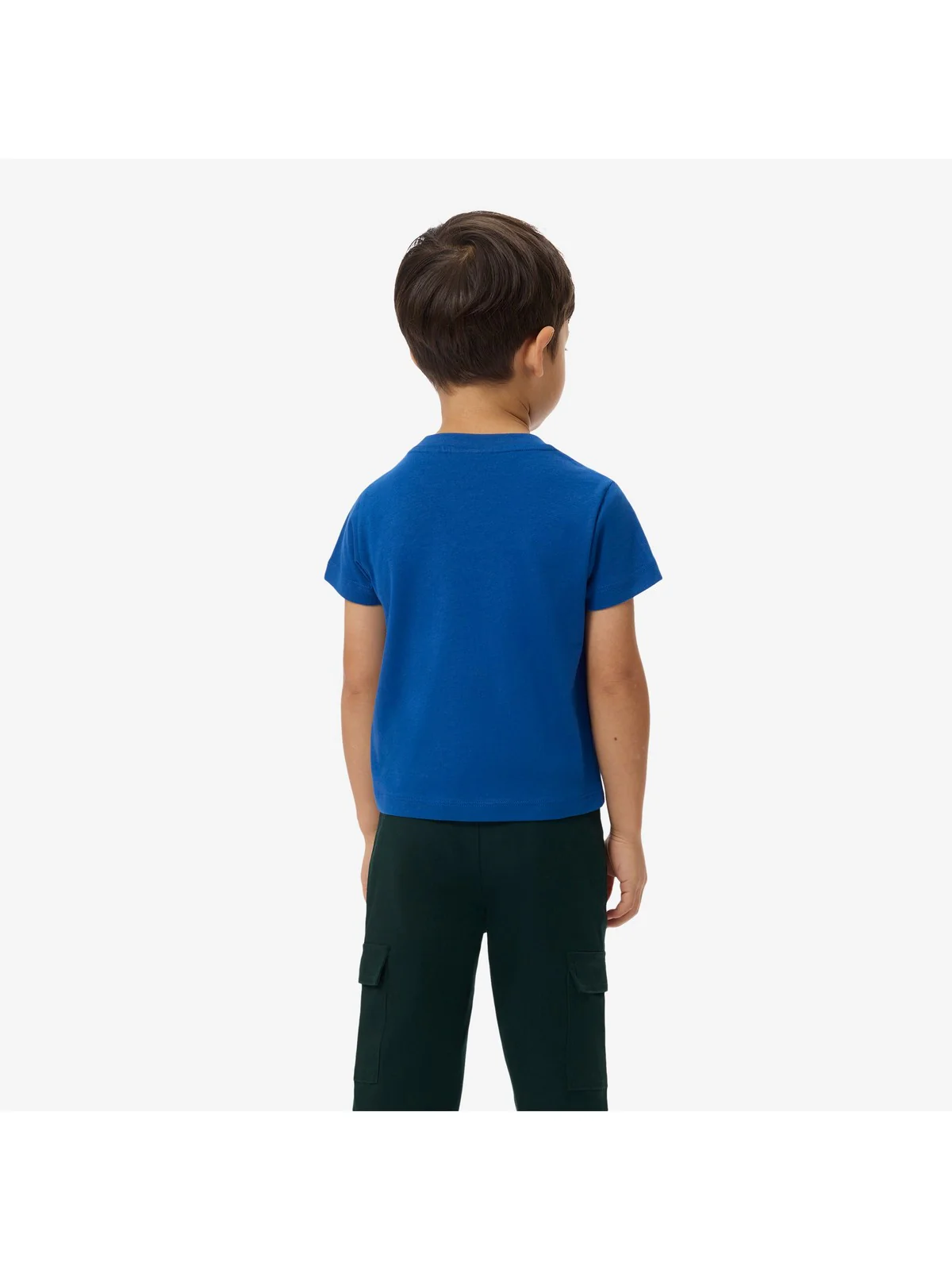LACOSTE KIDS T-shirt Unisex bambino LCB CORE TEE 847025 UFT Blu - Image 4