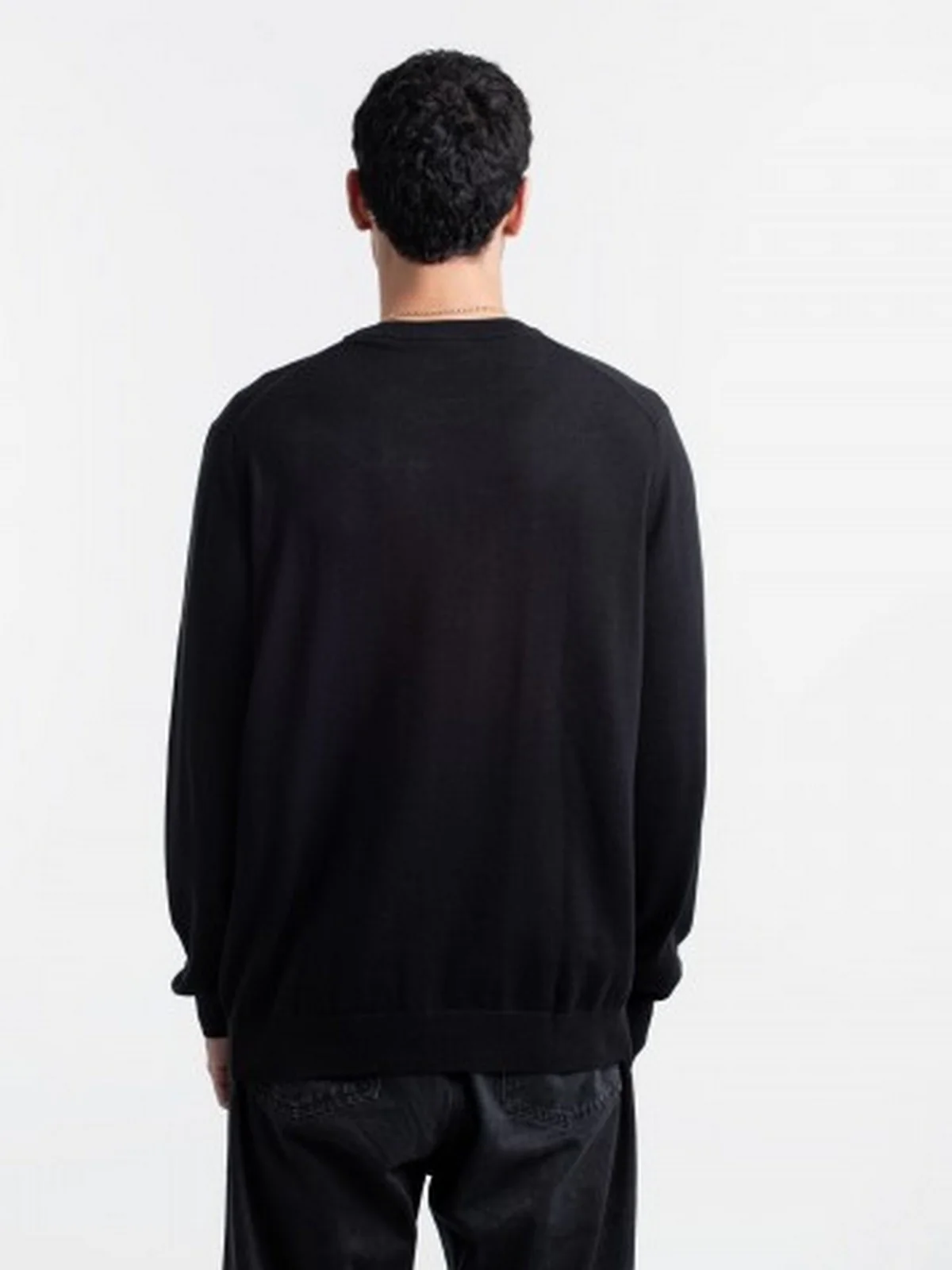 LACOSTE Maglia Uomo  AH0128 031 Nero - Image 3