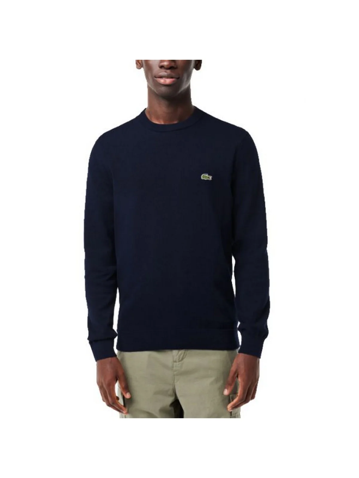 LACOSTE Maglia Uomo  AH0128 166 Blu - Image 2