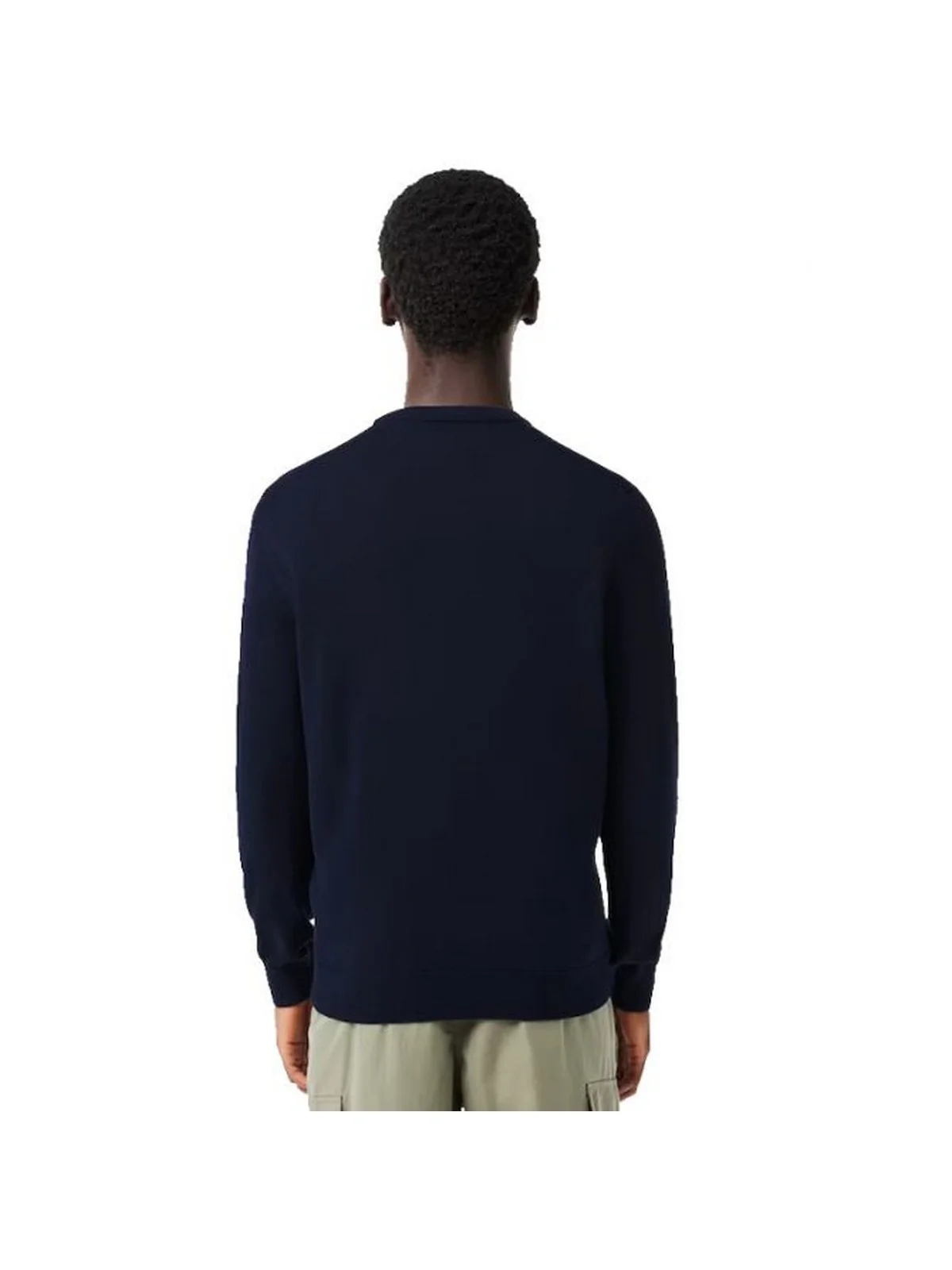 LACOSTE Maglia Uomo  AH0128 166 Blu - Image 3