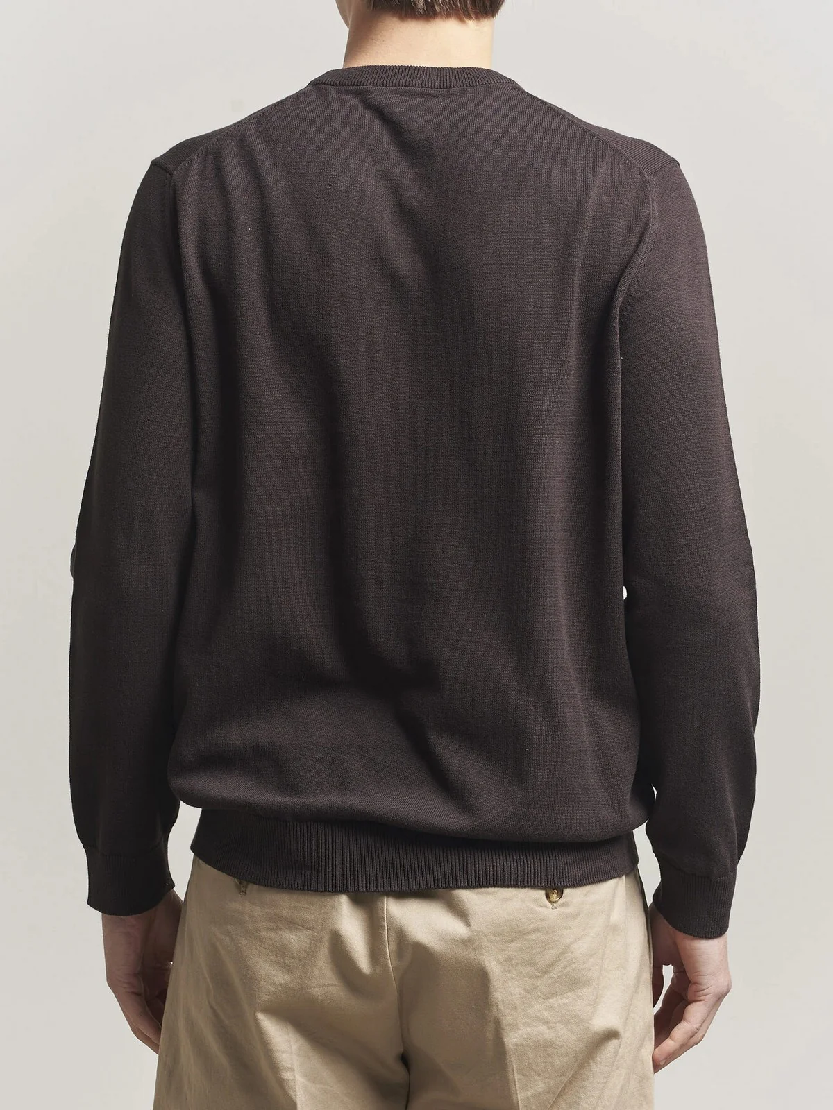 LACOSTE Maglia Uomo  AH0128 3LA Marrone - Image 3
