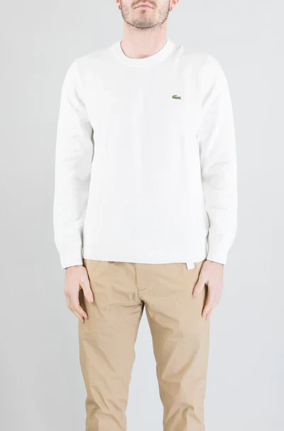 LACOSTE Maglia Uomo  AH0128 70V Bianco - Image 2
