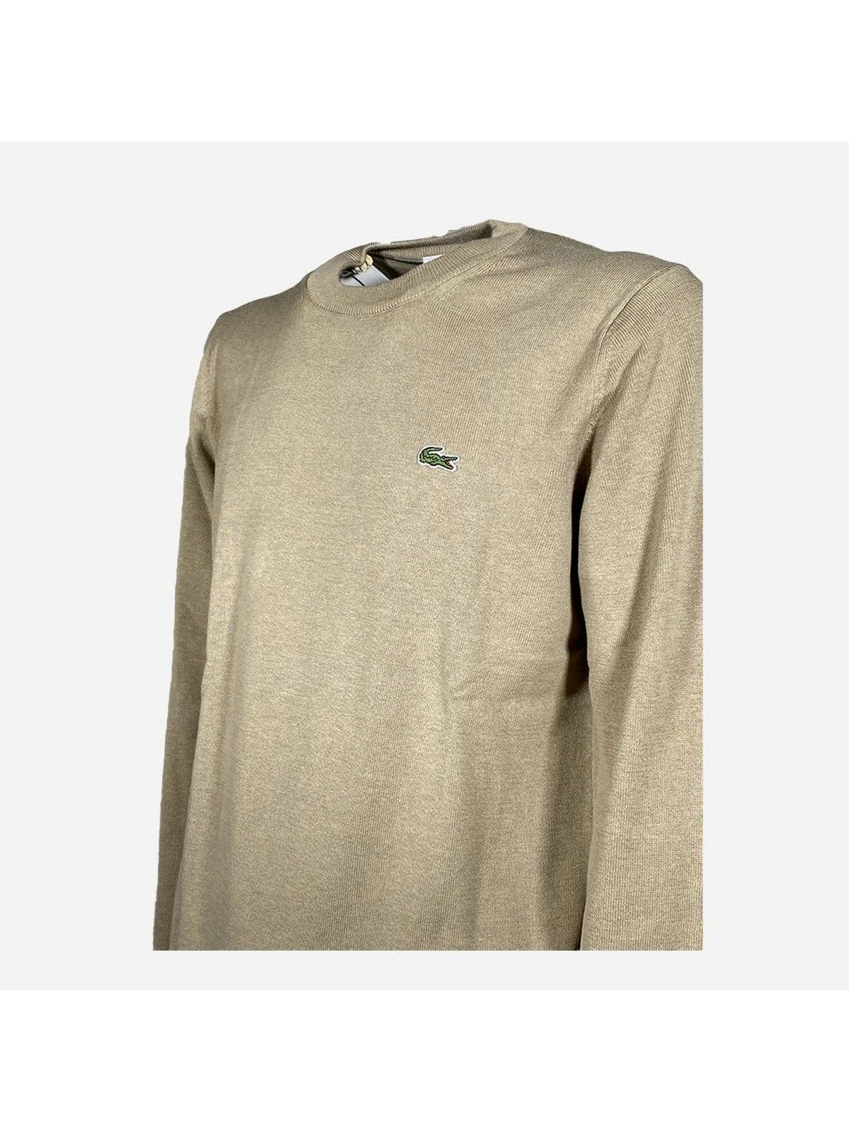 LACOSTE Maglia Uomo  AH0128 CB8 Beige - Image 3
