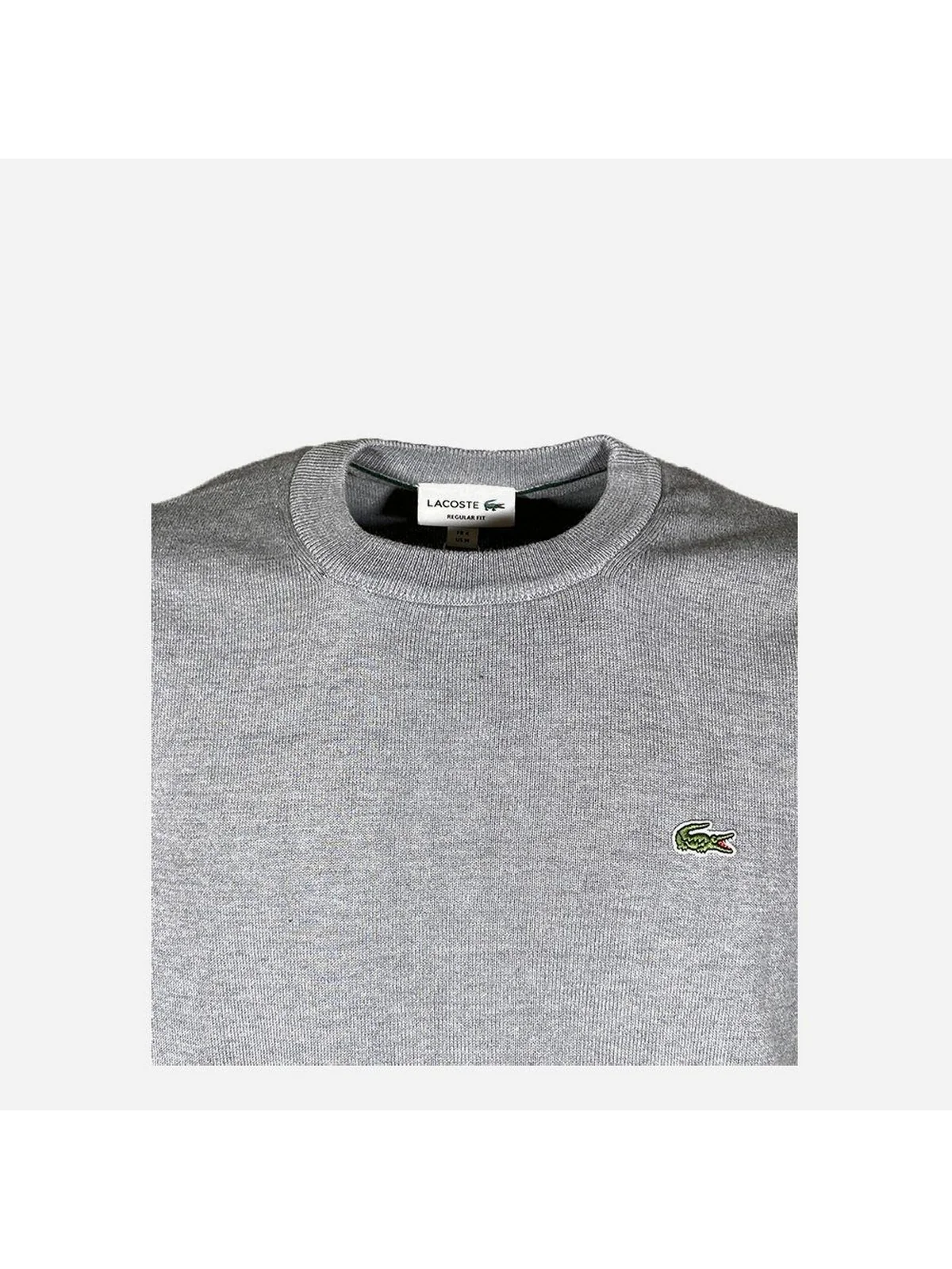 LACOSTE Maglia Uomo  AH0128 CCA Grigio - Image 2