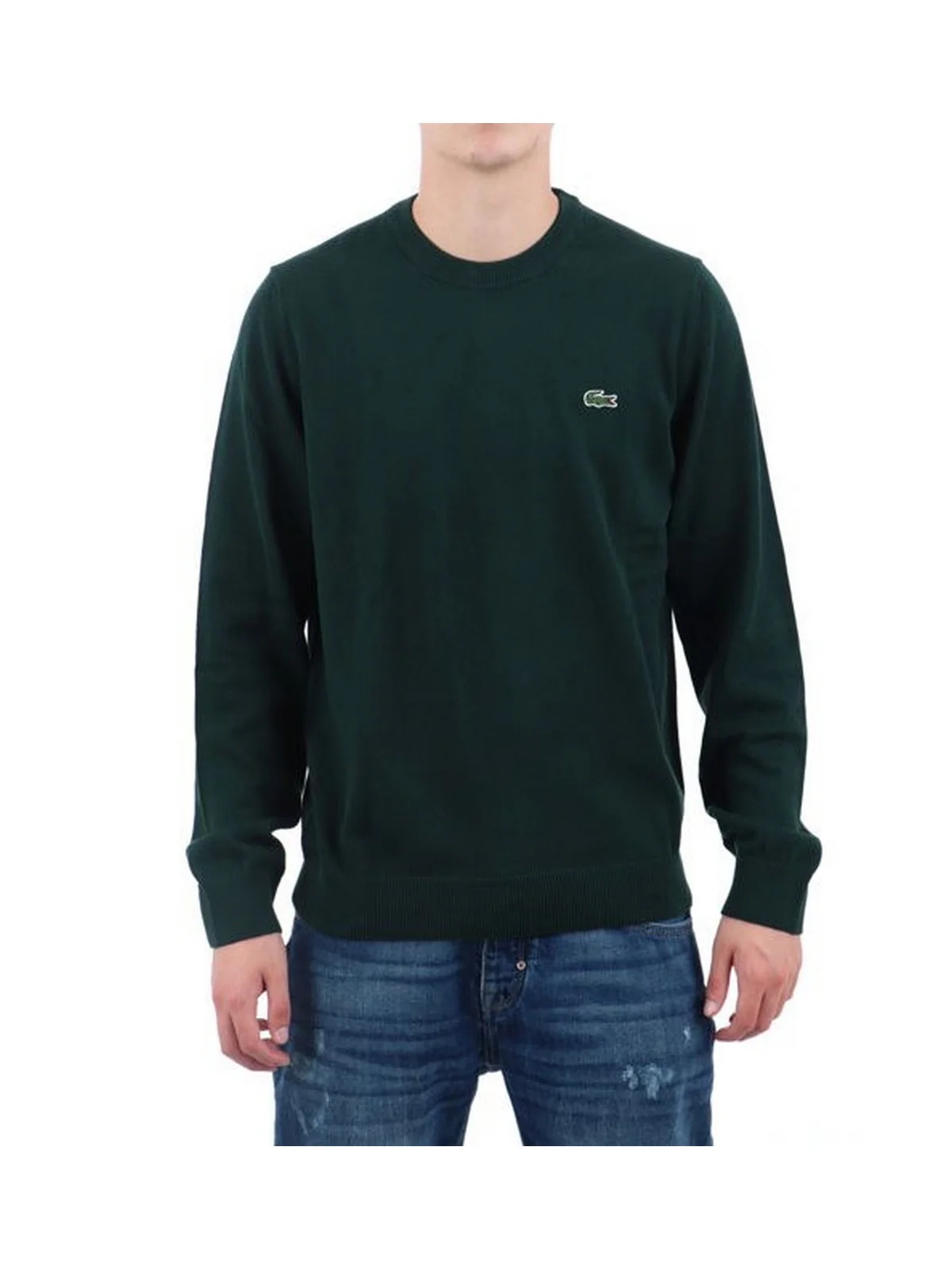 LACOSTE Maglia Uomo AH0128 YZP Verde - Image 2