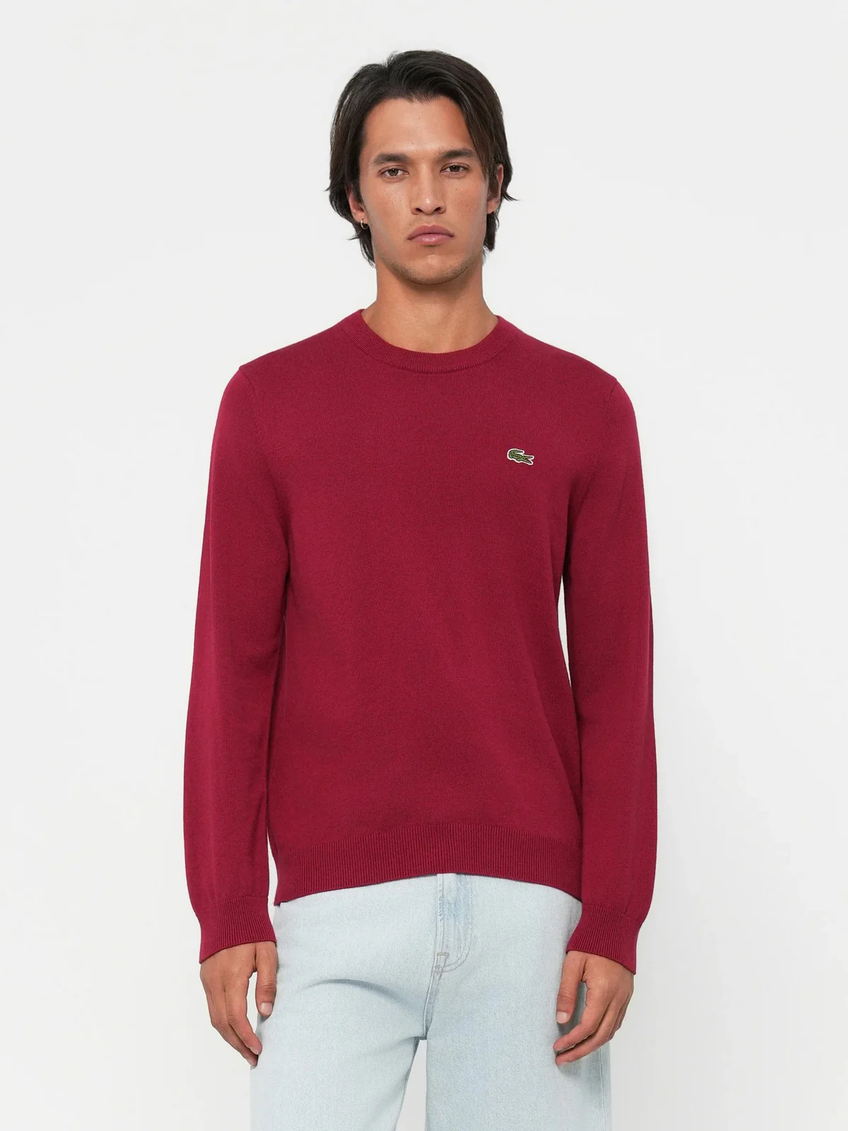 LACOSTE Maglione Uomo  AH0128 476 BORDEAUX - Image 2