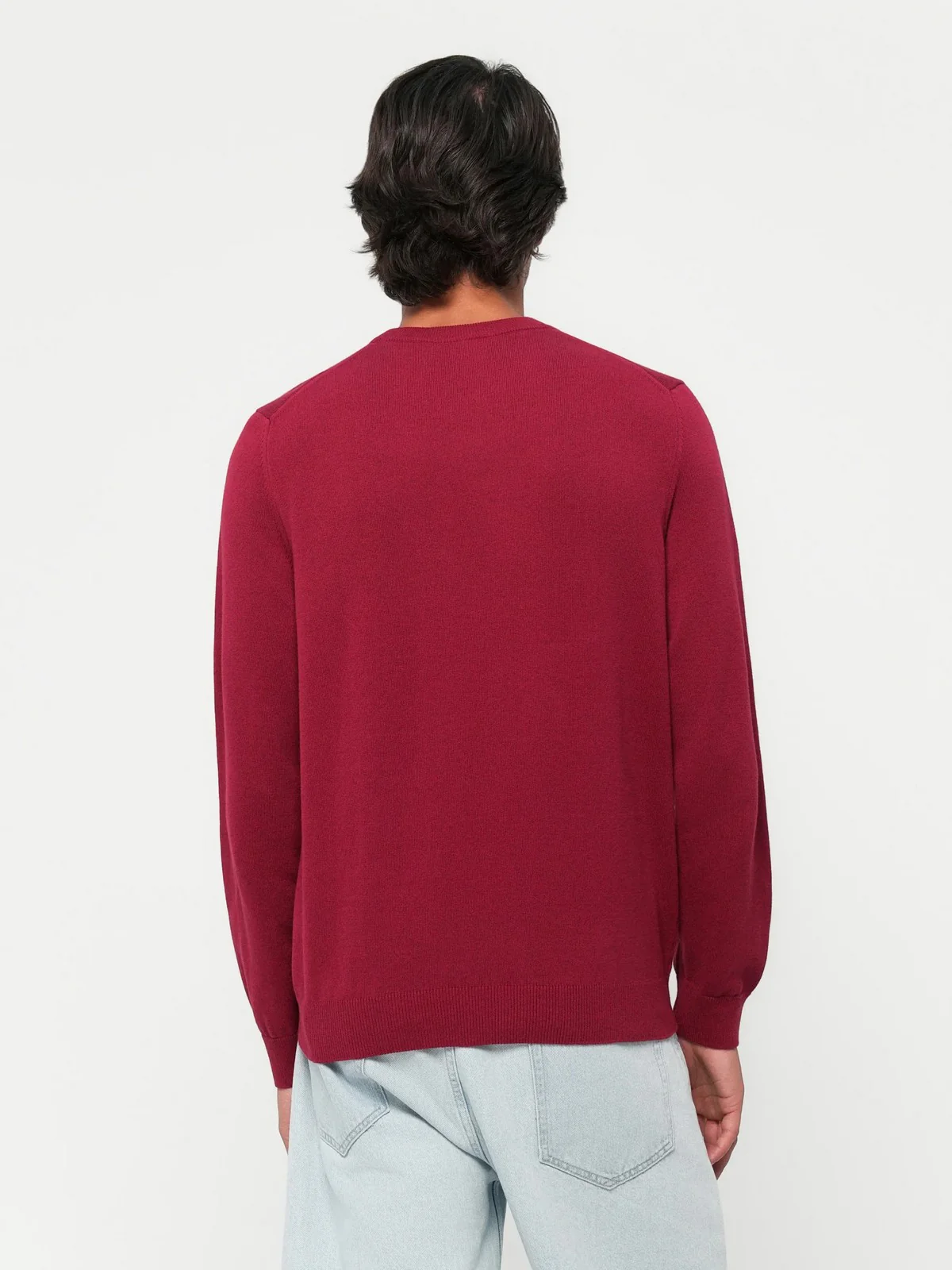 LACOSTE Maglione Uomo  AH0128 476 BORDEAUX - Image 3