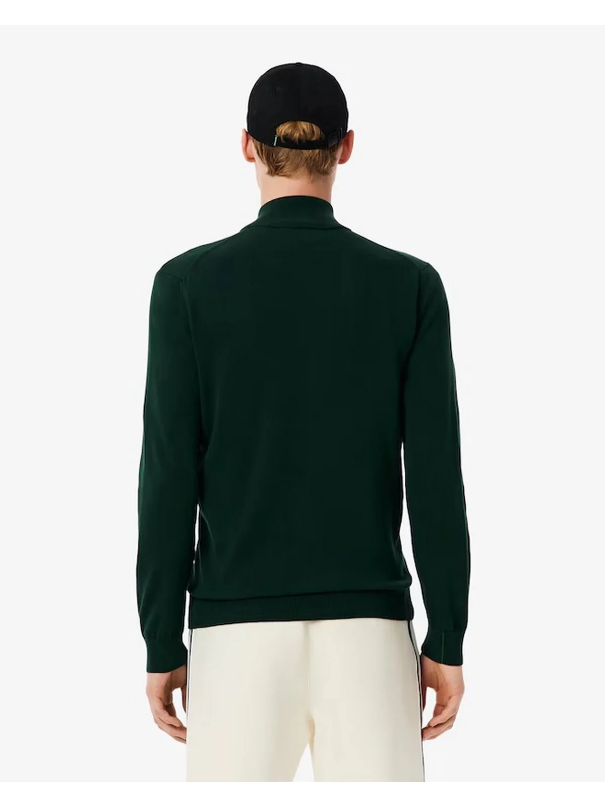 LACOSTE Maglione Uomo  AH1957 YZP Verde - Image 7