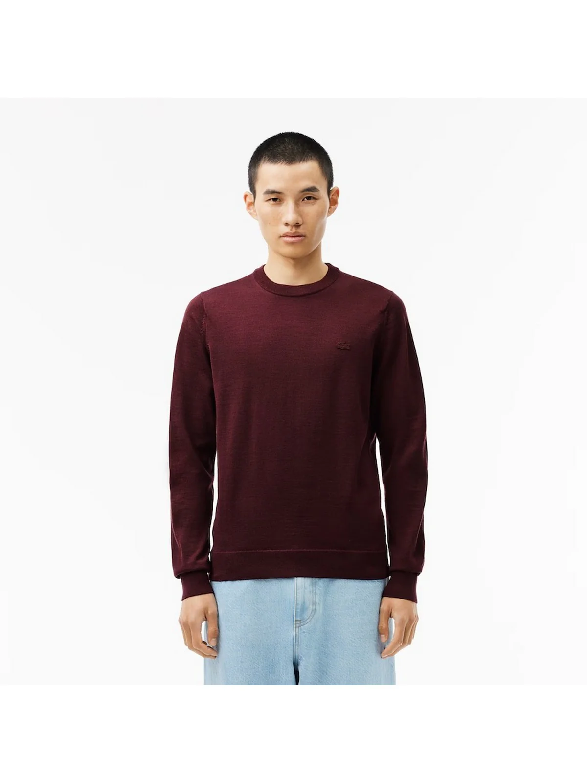 LACOSTE Maglione Uomo  AH1969 BZD Rosso - Image 2