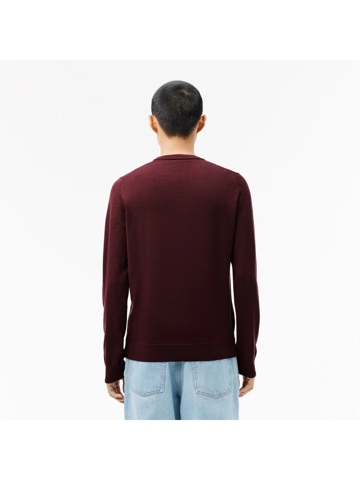 LACOSTE Maglione Uomo  AH1969 BZD Rosso - Image 3