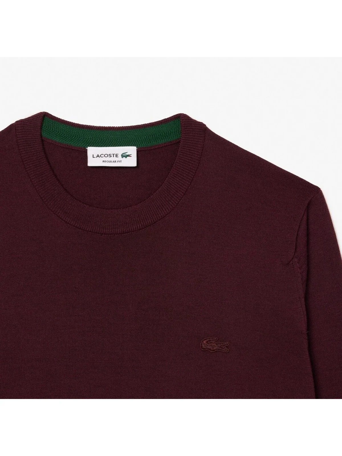 LACOSTE Maglione Uomo  AH1969 BZD Rosso - Image 4