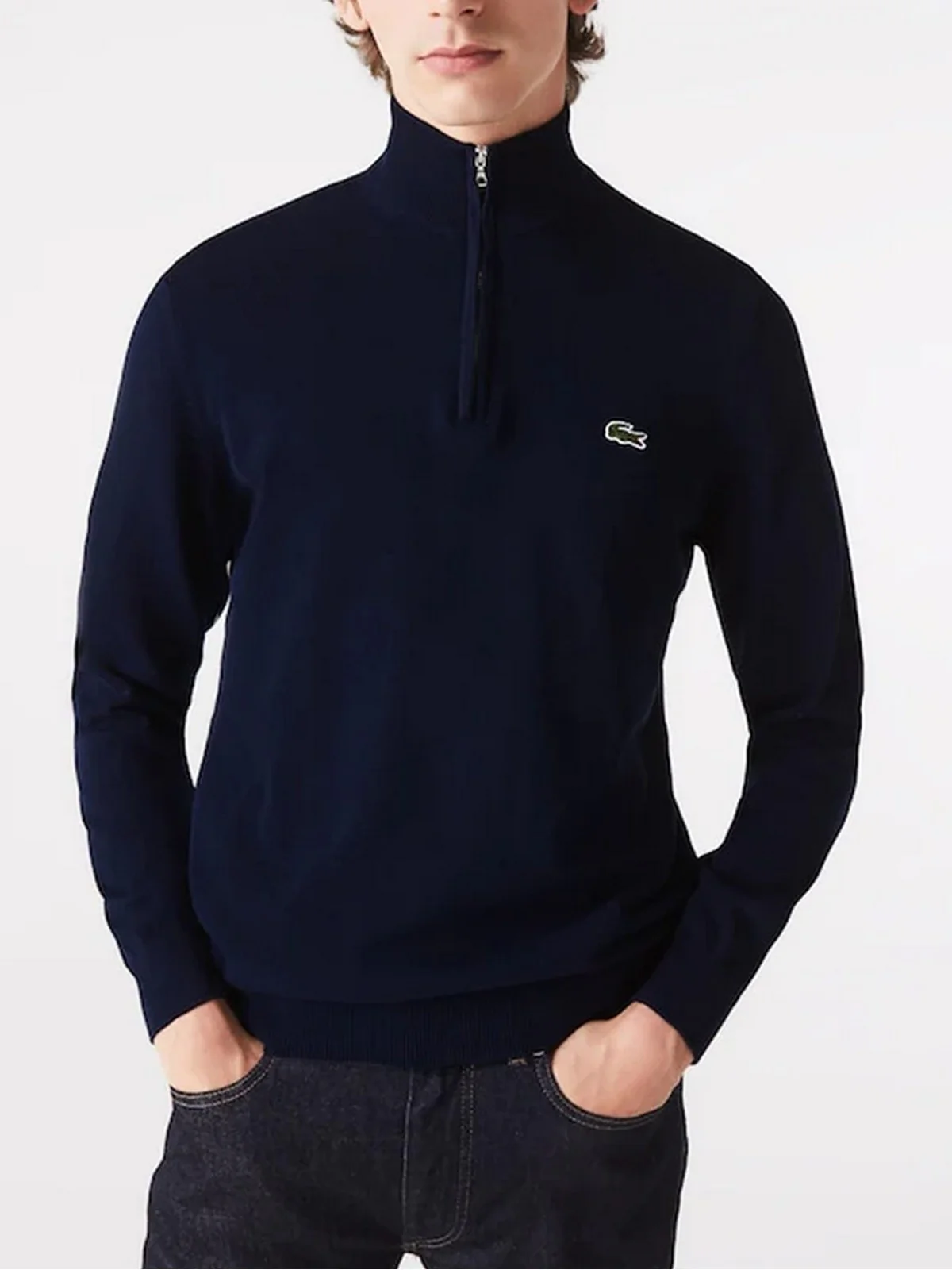 LACOSTE Maglione Uomo  AH1980 166 Blu - Image 2