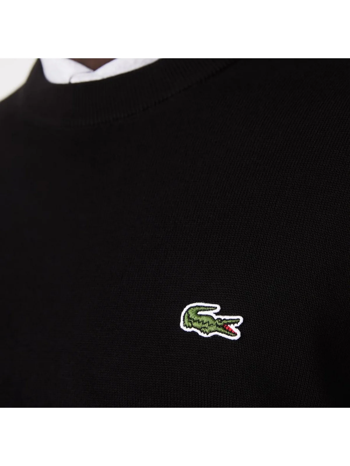LACOSTE Maglione Uomo  AH1985 031 Nero - Image 4