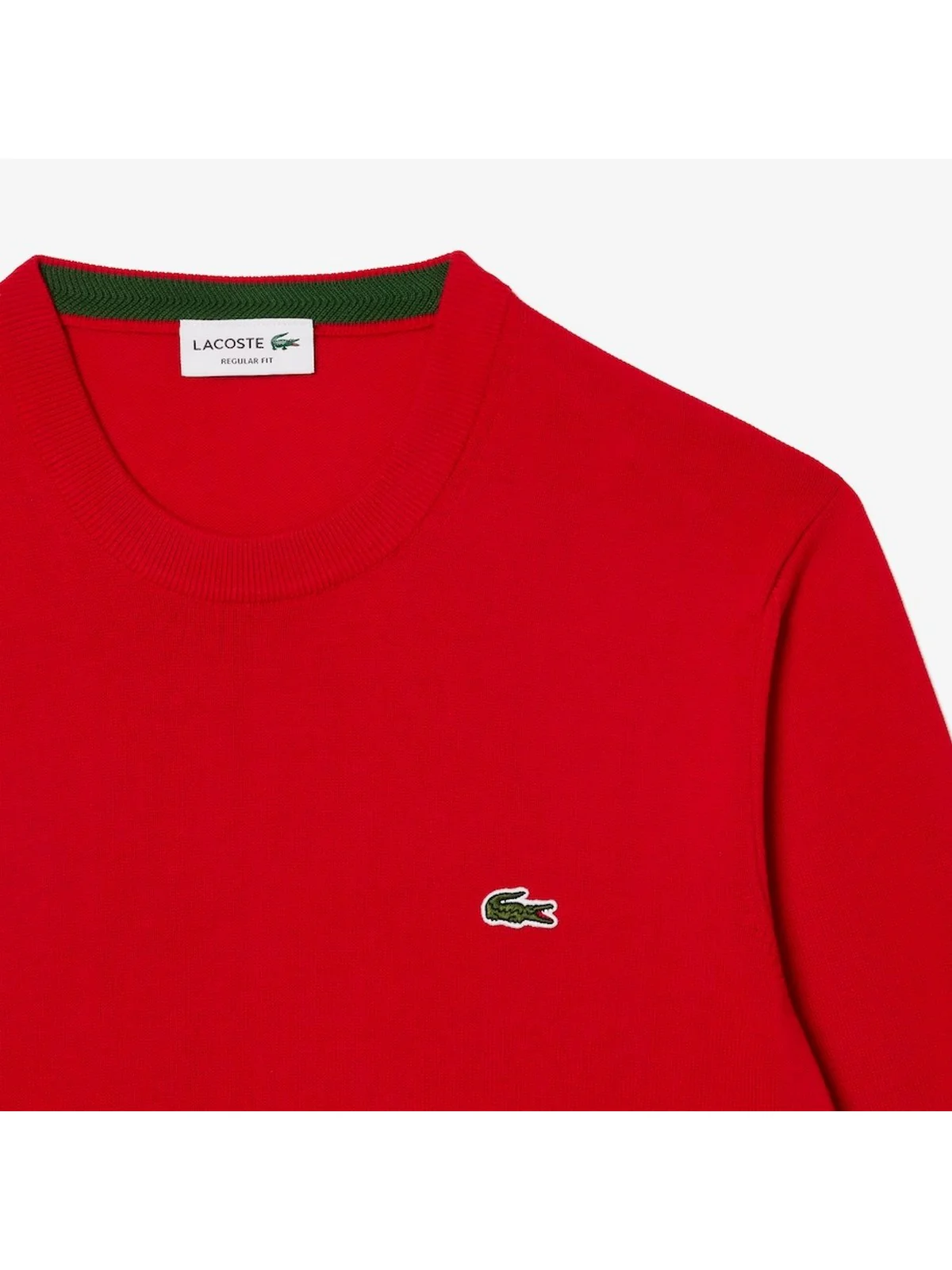 LACOSTE Maglione Uomo  AH1985 240 Rosso - Image 4