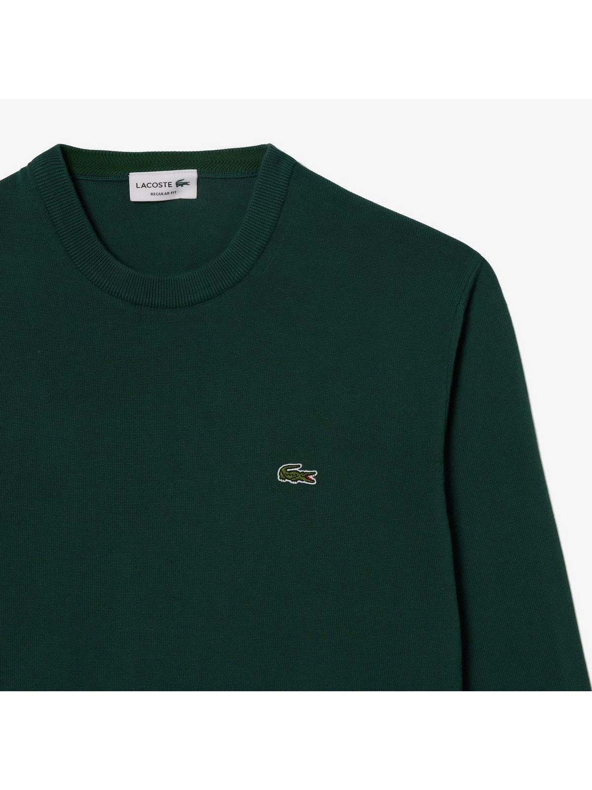 LACOSTE Maglione Uomo  AH1985 YZP Verde - Image 3