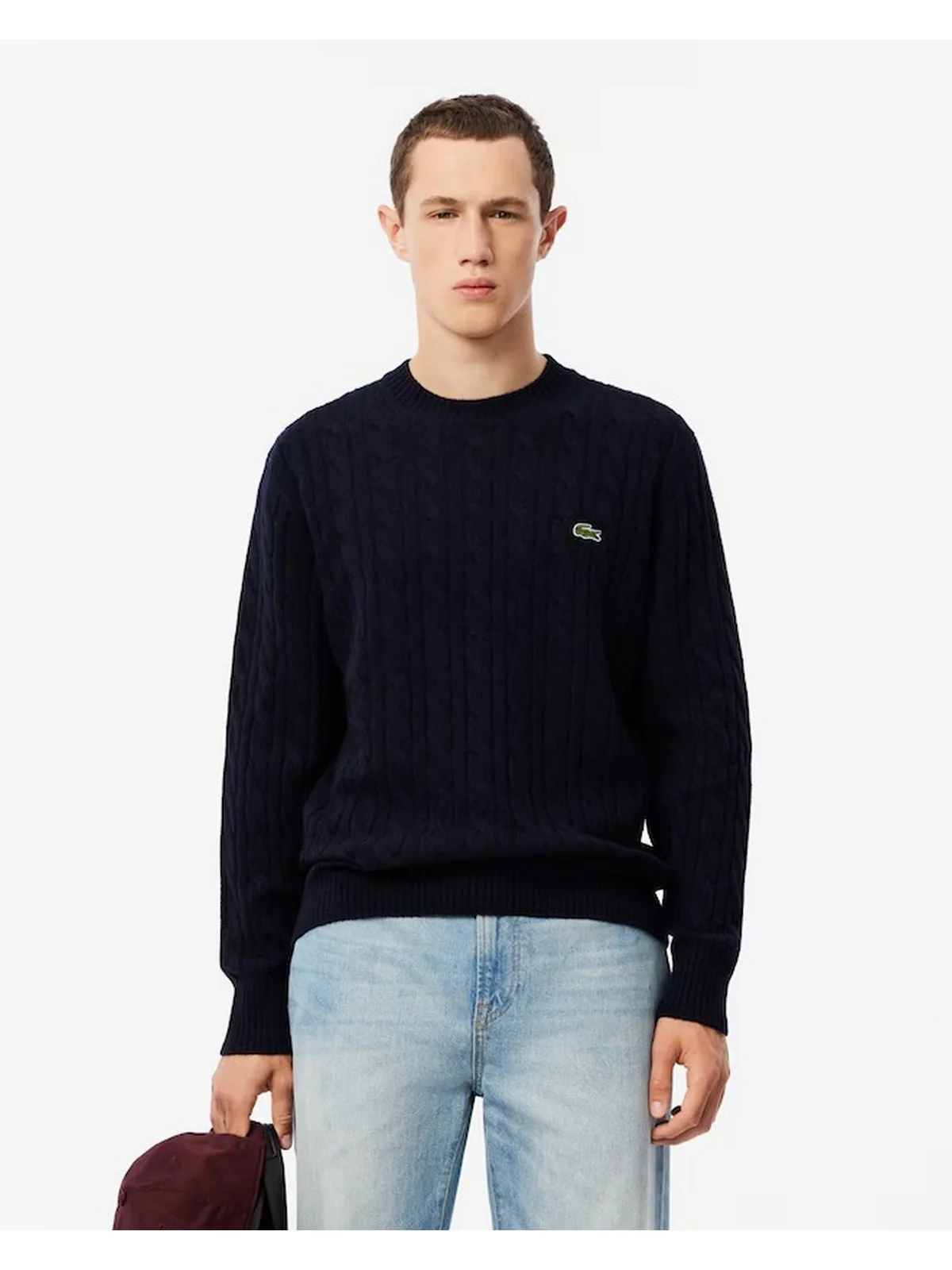 LACOSTE Maglione Uomo  AH2924 166 Blu - Image 2