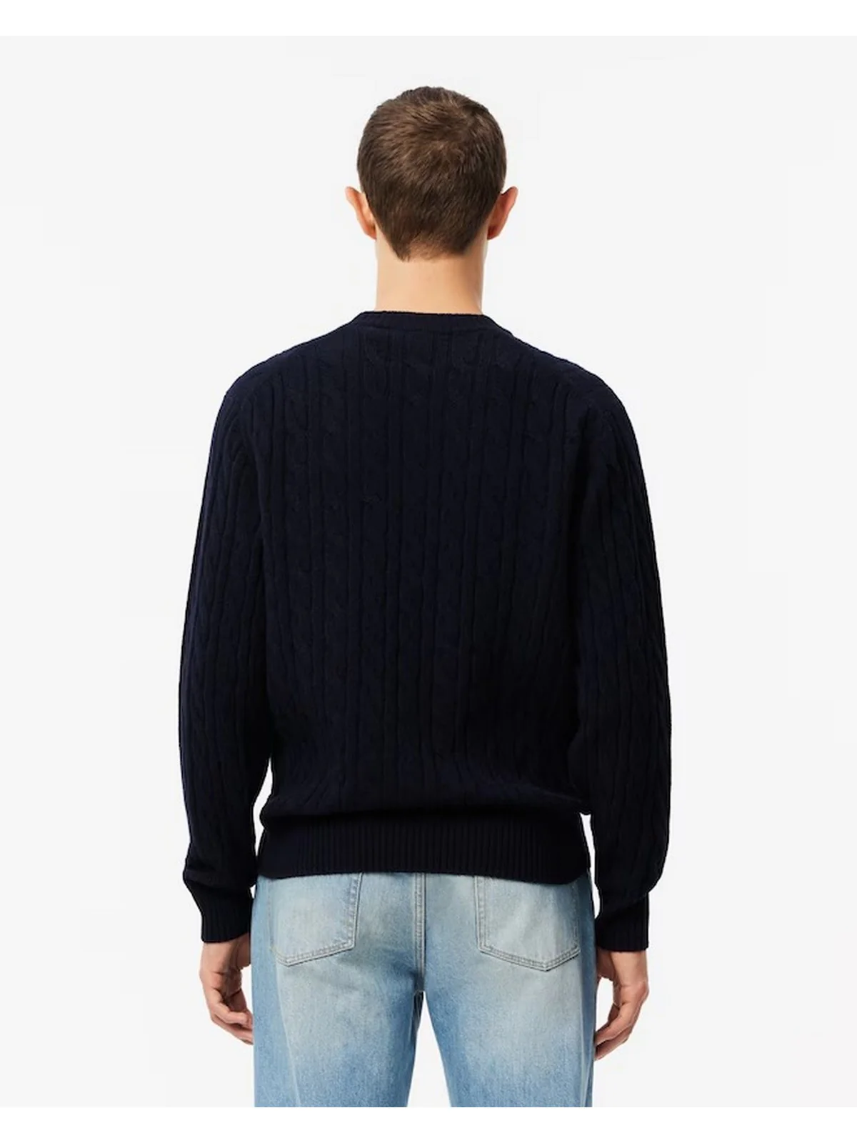 LACOSTE Maglione Uomo  AH2924 166 Blu - Image 4