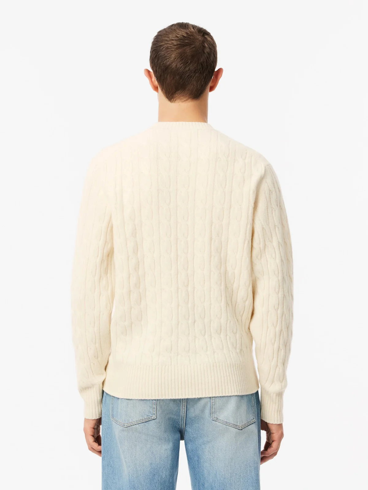 LACOSTE Maglione Uomo AH2924 XFJ Beige - Image 4