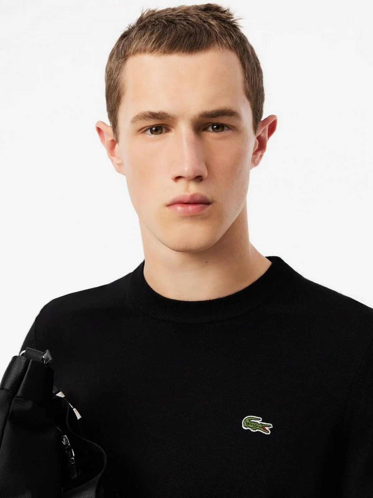 LACOSTE Maglione Uomo AH3225 031 Nero - Image 3