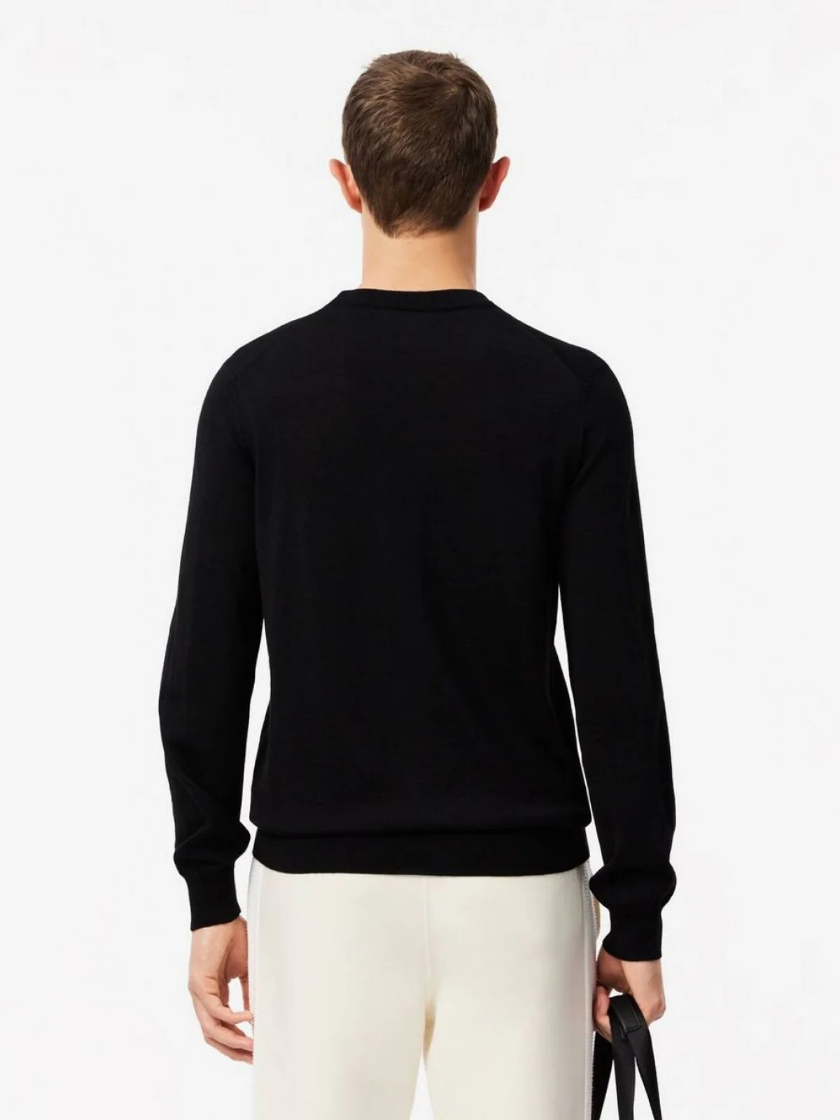 LACOSTE Maglione Uomo AH3225 031 Nero - Image 4